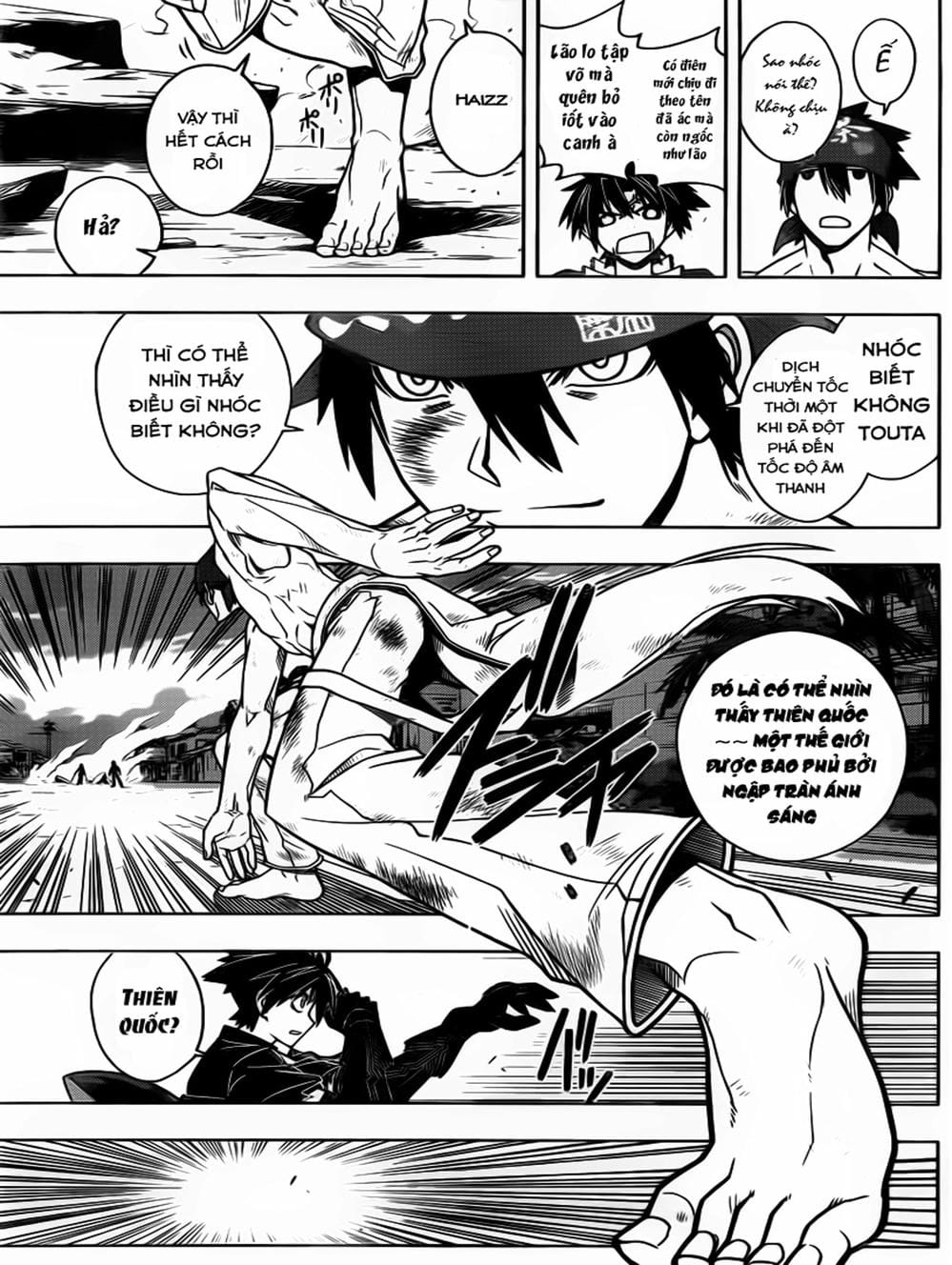 Truyện Tranh Lựa Chọn Phân Kỳ - Uq Holder! trang 9