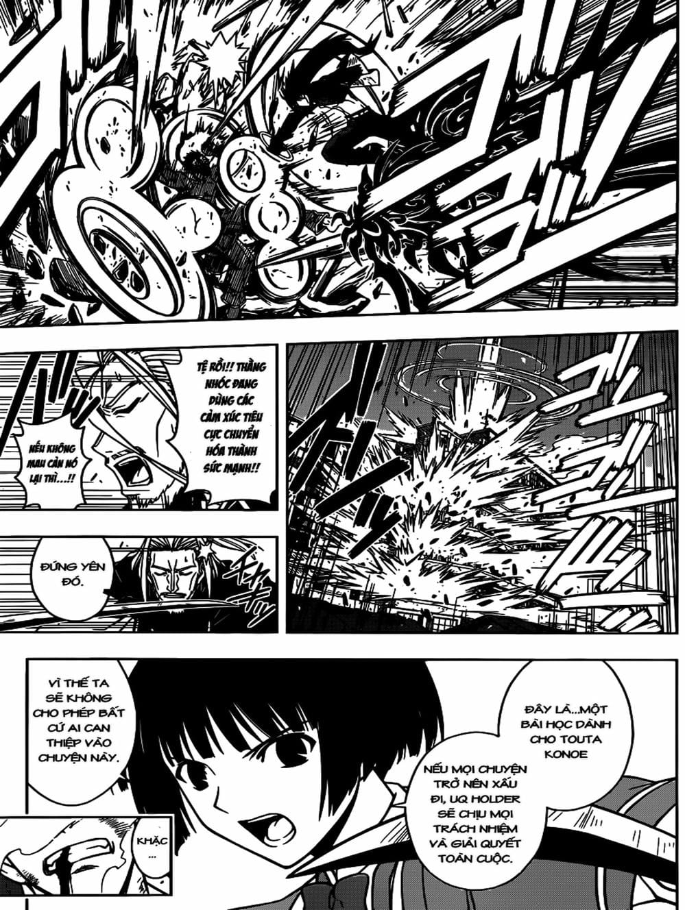 Truyện Tranh Lựa Chọn Phân Kỳ - Uq Holder! trang 9