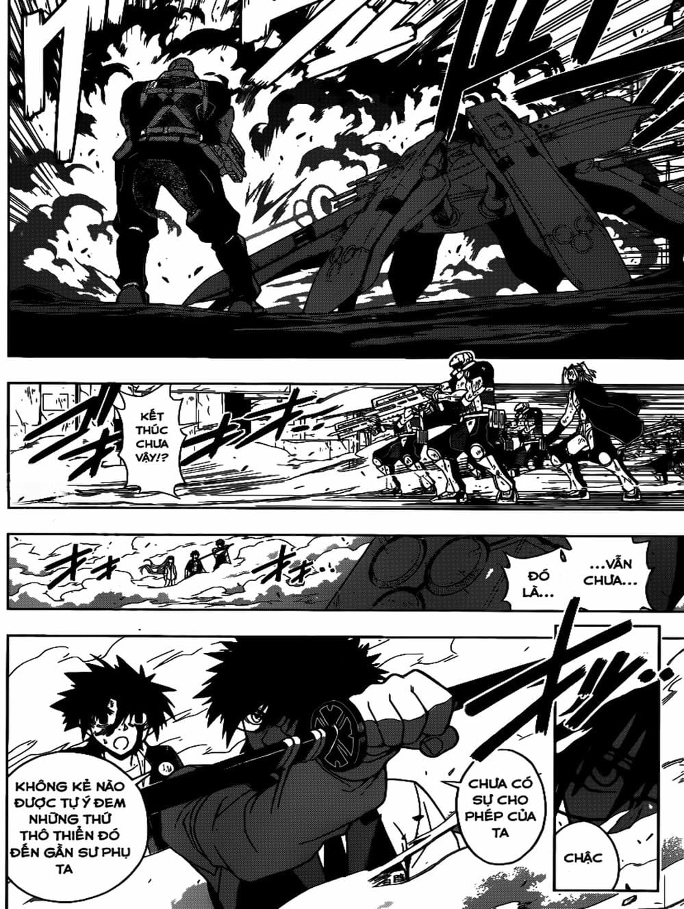 Truyện Tranh Lựa Chọn Phân Kỳ - Uq Holder! trang 9