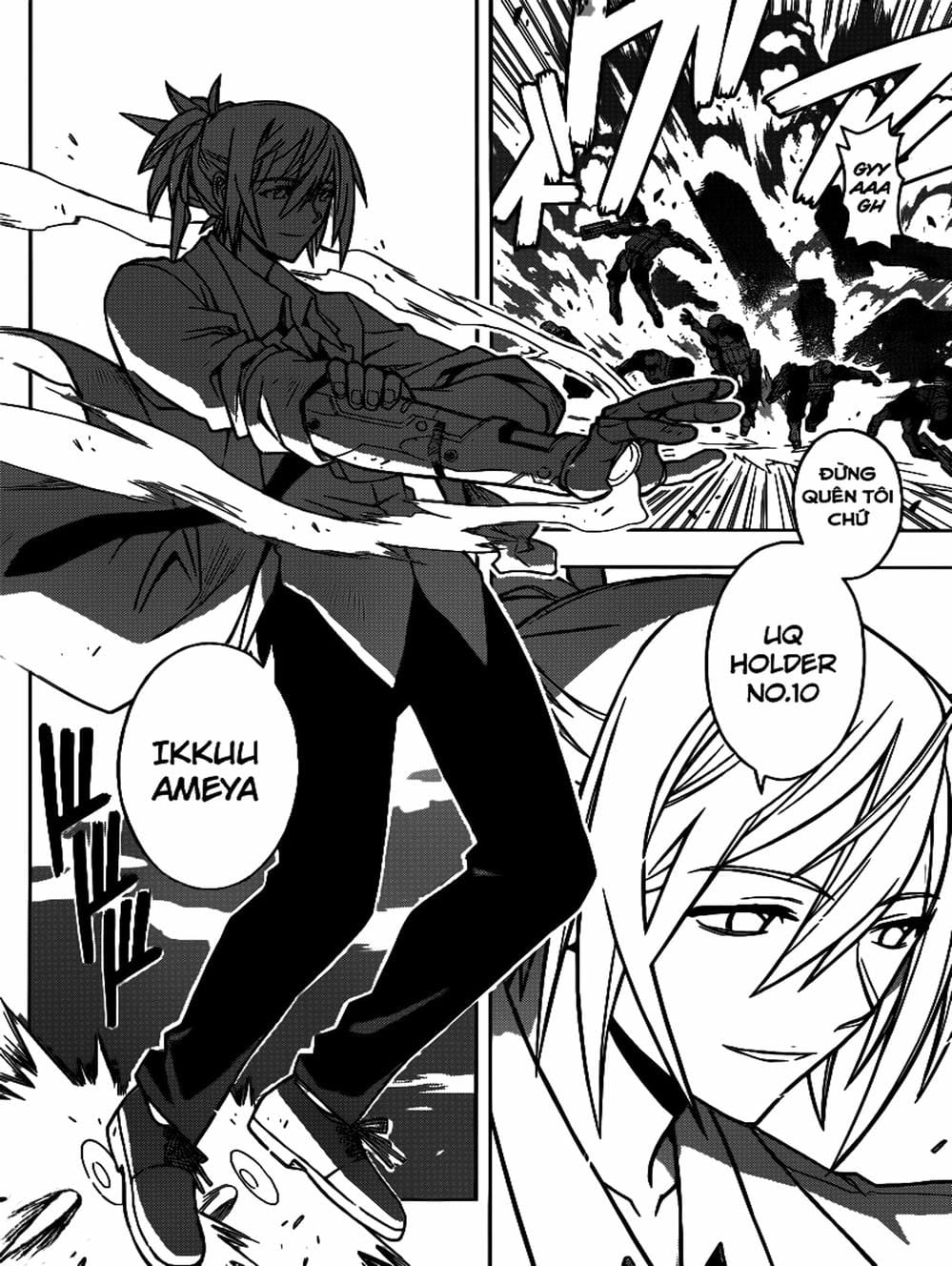Truyện Tranh Lựa Chọn Phân Kỳ - Uq Holder! trang 9