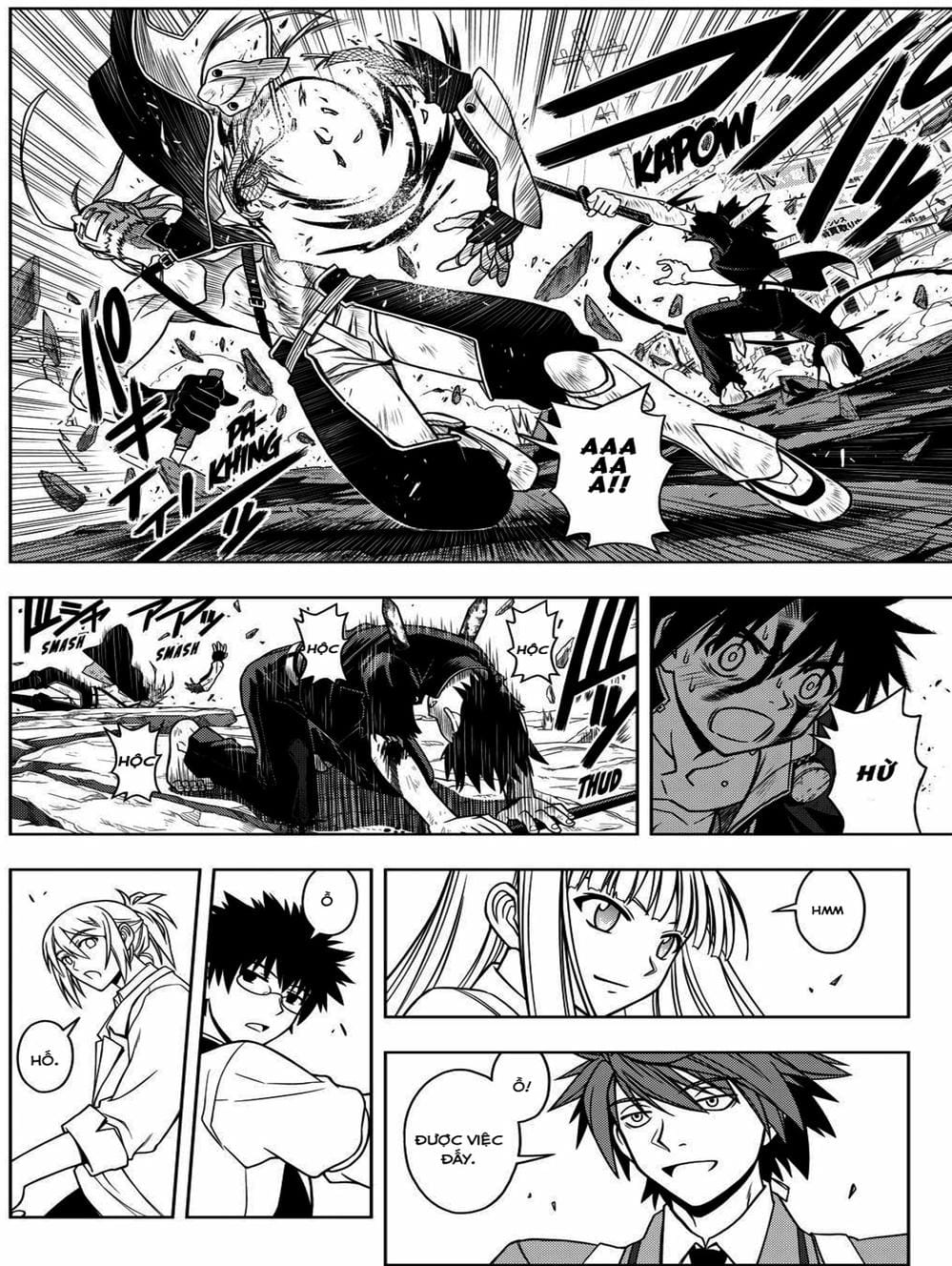 Truyện Tranh Lựa Chọn Phân Kỳ - Uq Holder! trang 9