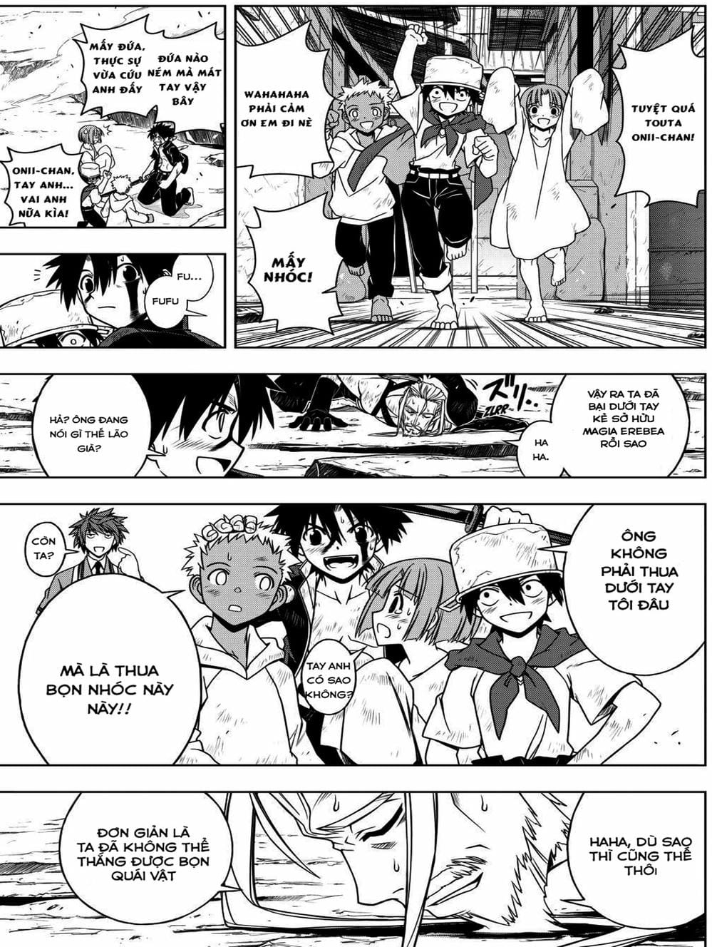 Truyện Tranh Lựa Chọn Phân Kỳ - Uq Holder! trang 9