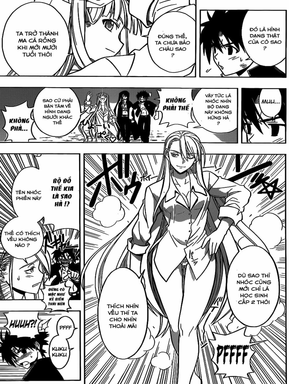 Truyện Tranh Lựa Chọn Phân Kỳ - Uq Holder! trang 9