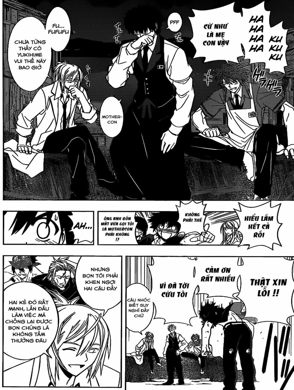 Truyện Tranh Lựa Chọn Phân Kỳ - Uq Holder! trang 9