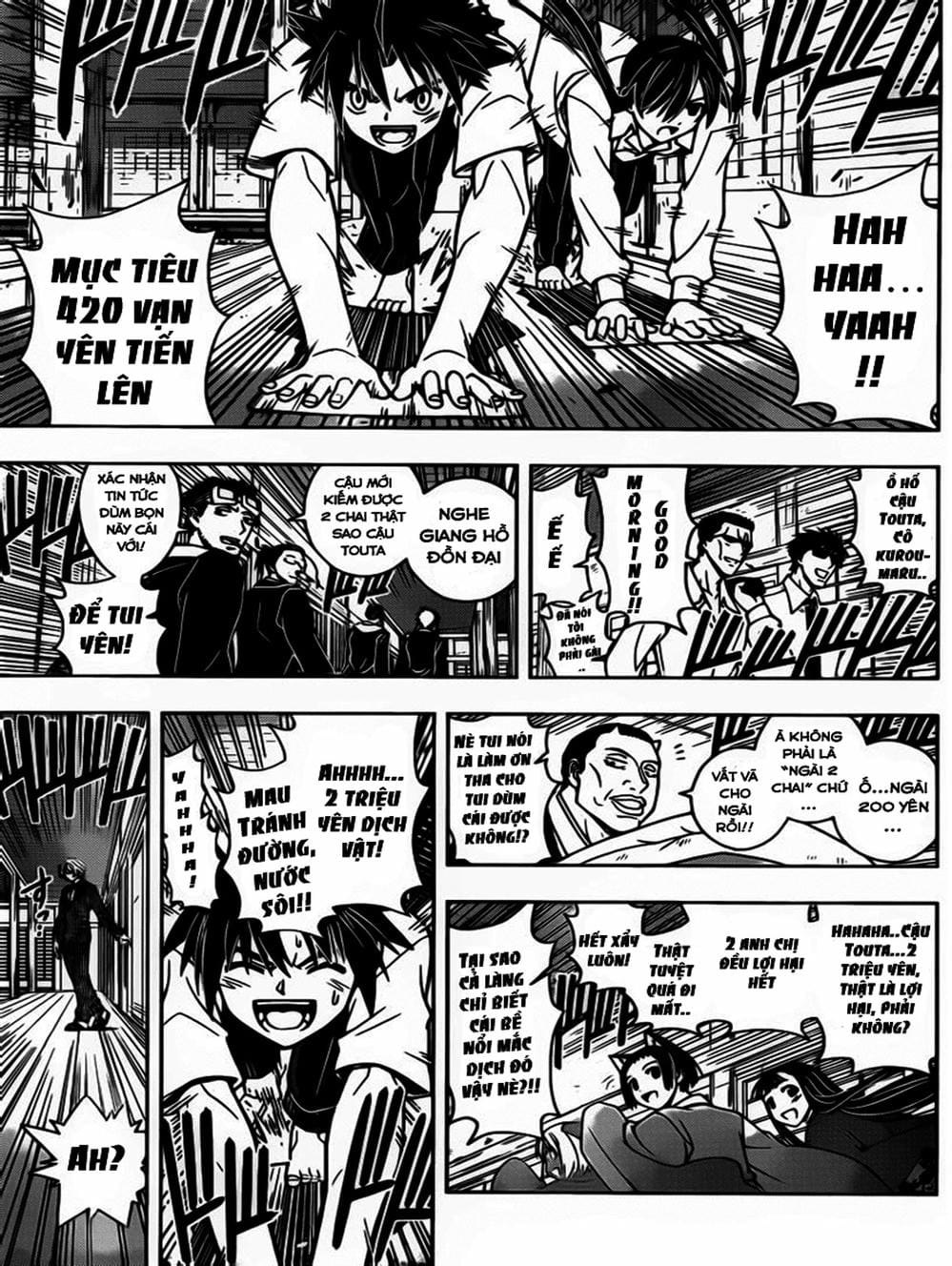 Truyện Tranh Lựa Chọn Phân Kỳ - Uq Holder! trang 9