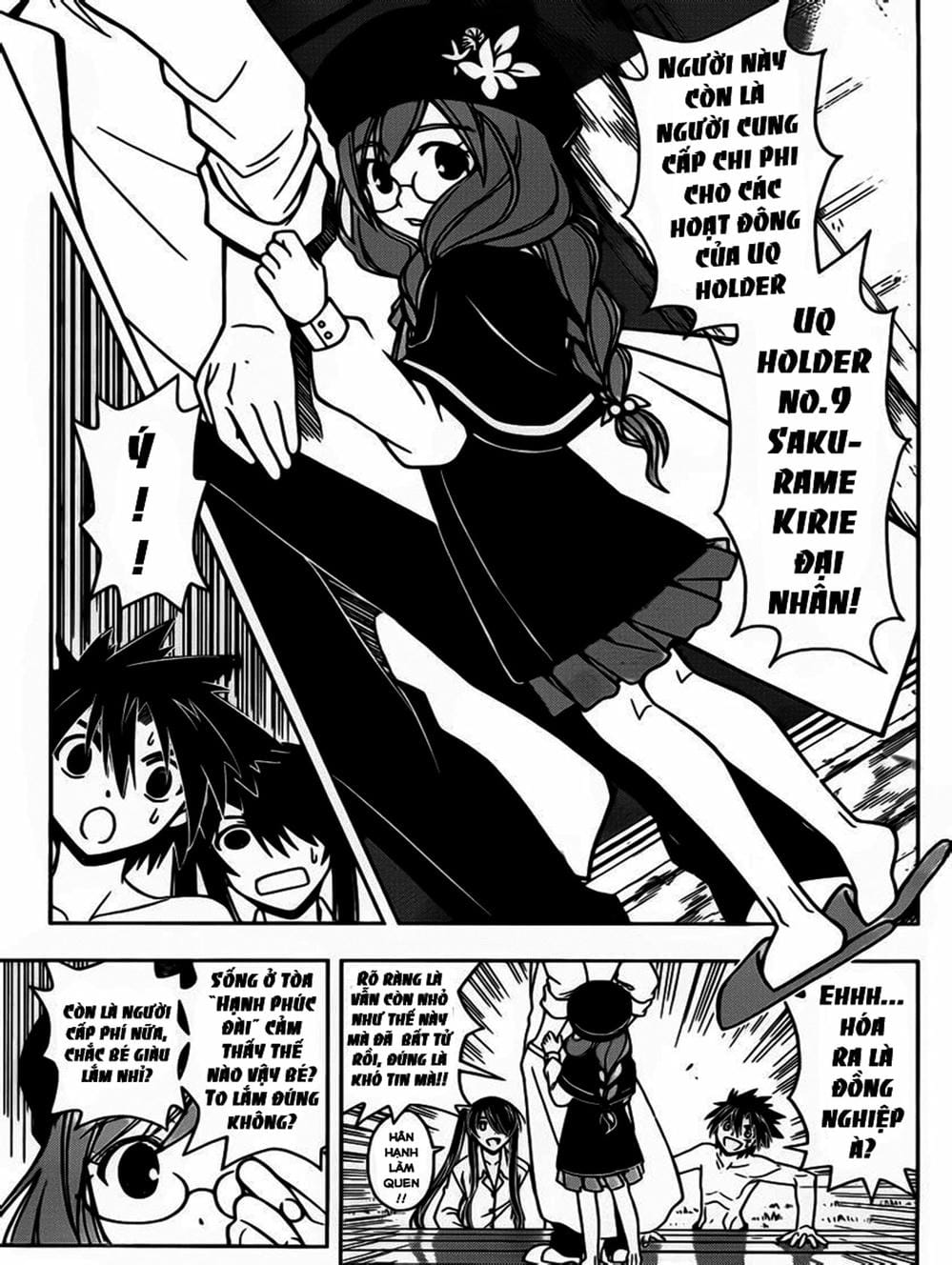 Truyện Tranh Lựa Chọn Phân Kỳ - Uq Holder! trang 9