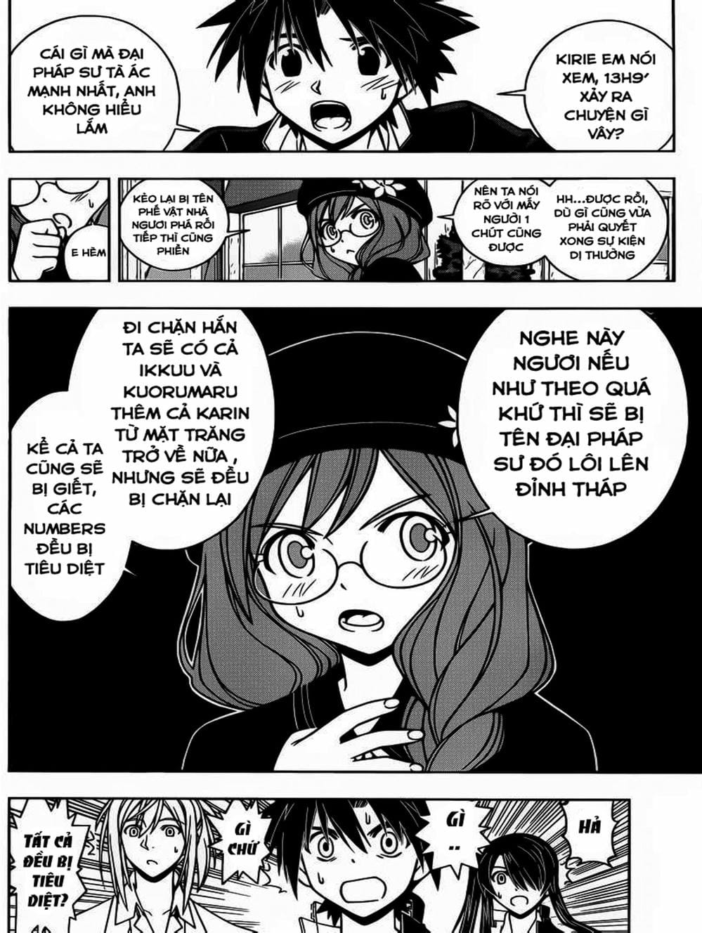 Truyện Tranh Lựa Chọn Phân Kỳ - Uq Holder! trang 9