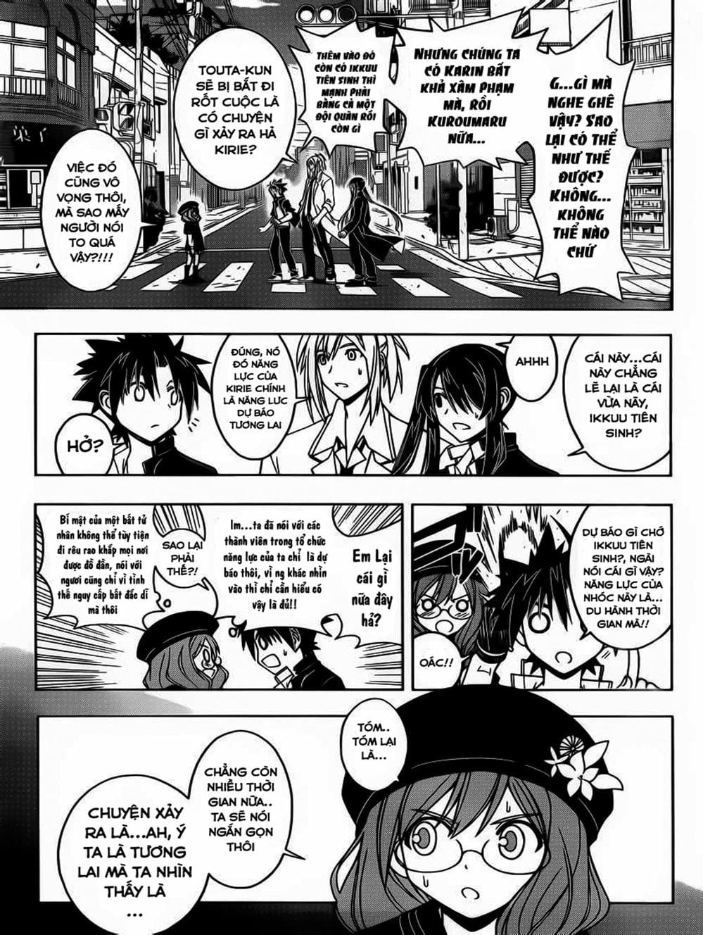 Truyện Tranh Lựa Chọn Phân Kỳ - Uq Holder! trang 9