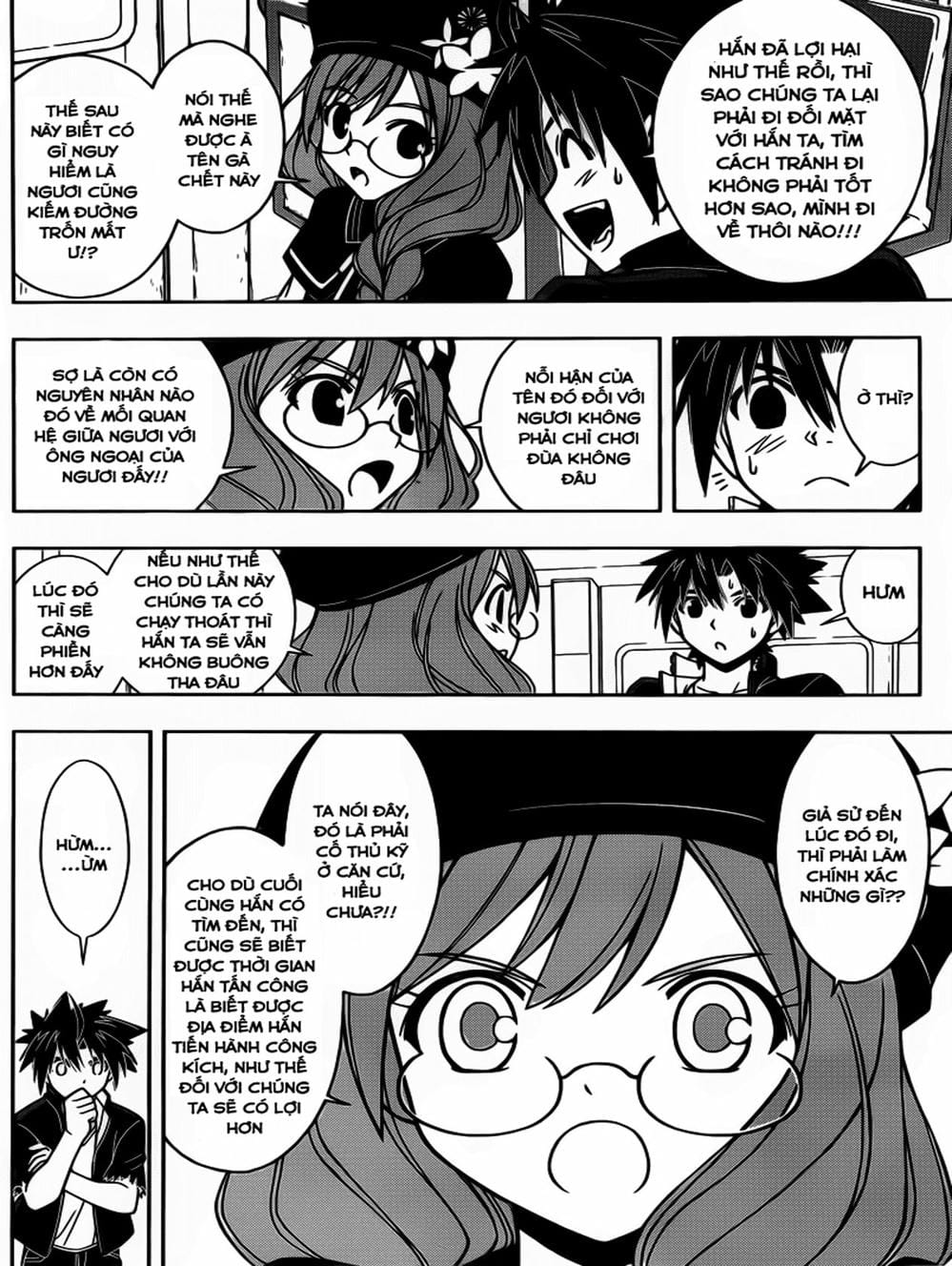 Truyện Tranh Lựa Chọn Phân Kỳ - Uq Holder! trang 9