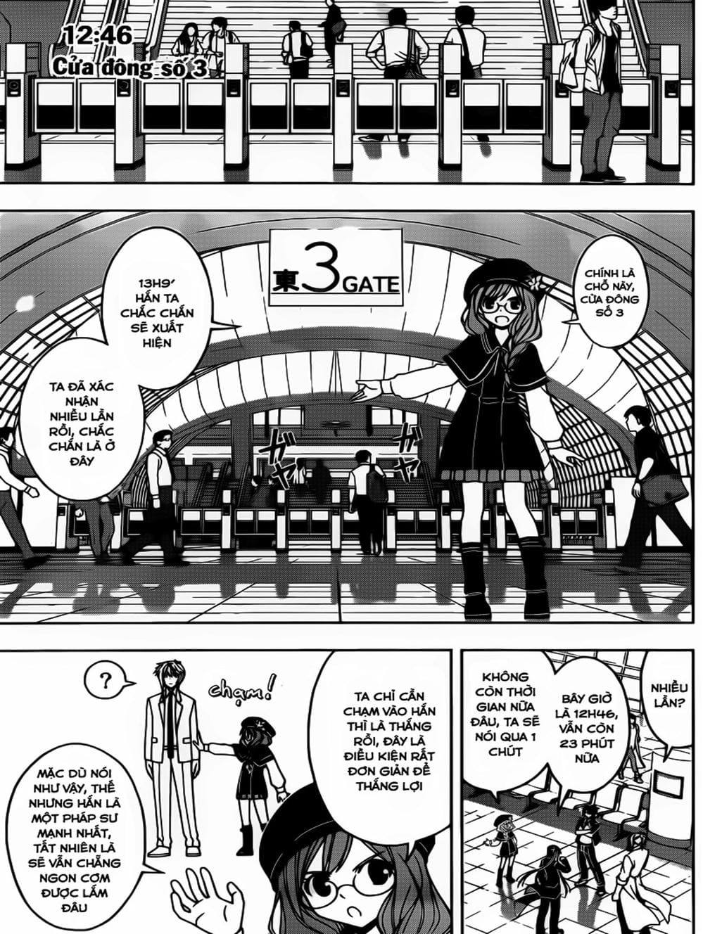 Truyện Tranh Lựa Chọn Phân Kỳ - Uq Holder! trang 9