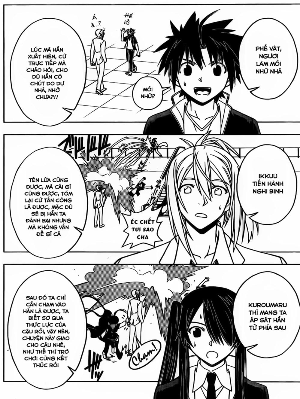Truyện Tranh Lựa Chọn Phân Kỳ - Uq Holder! trang 9