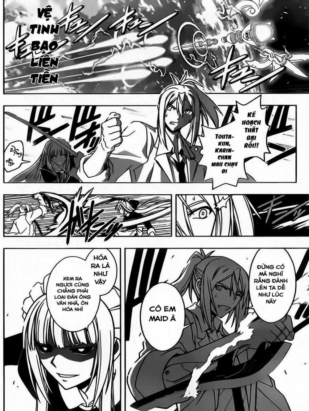 Truyện Tranh Lựa Chọn Phân Kỳ - Uq Holder! trang 9