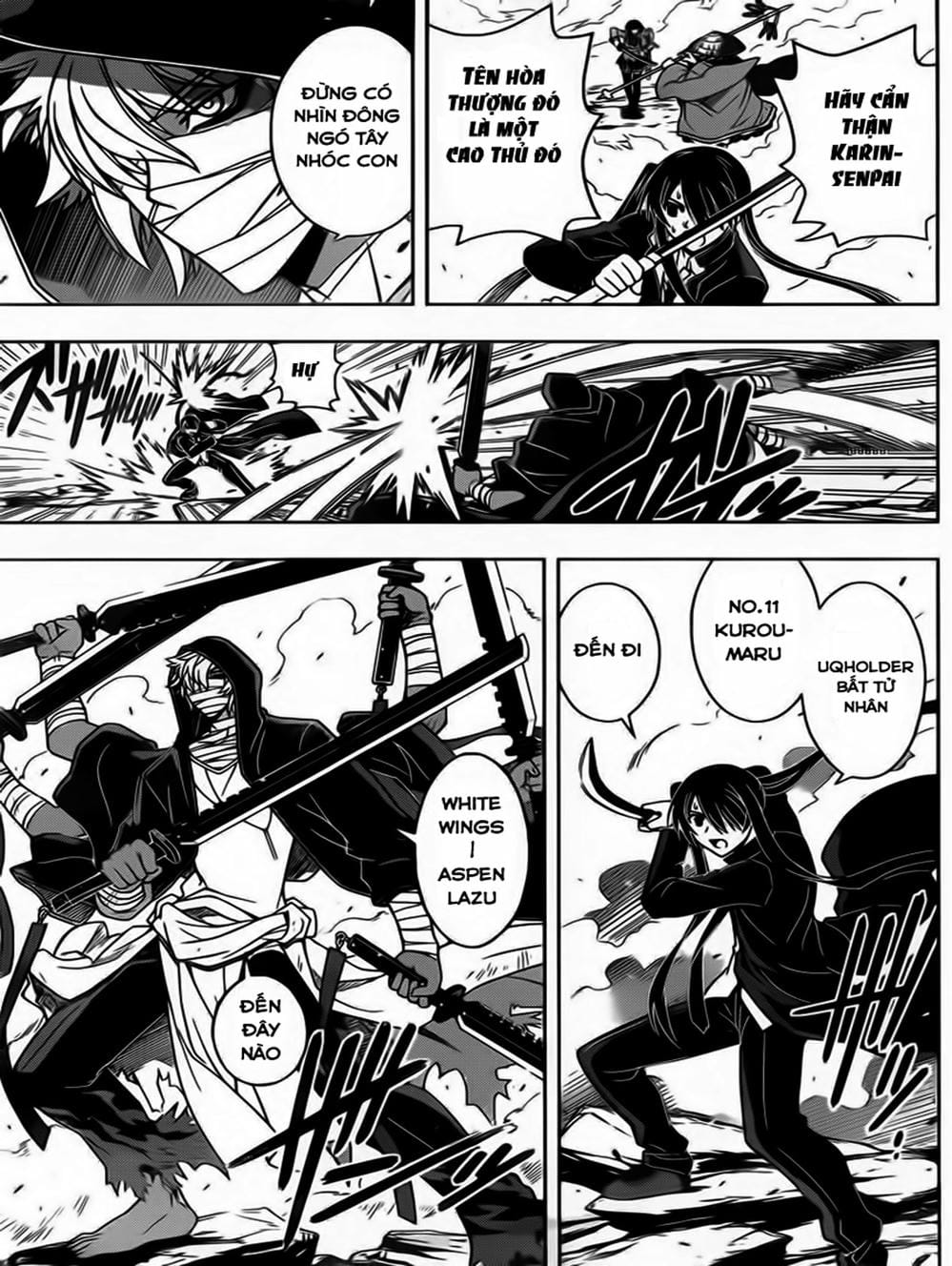 Truyện Tranh Lựa Chọn Phân Kỳ - Uq Holder! trang 9