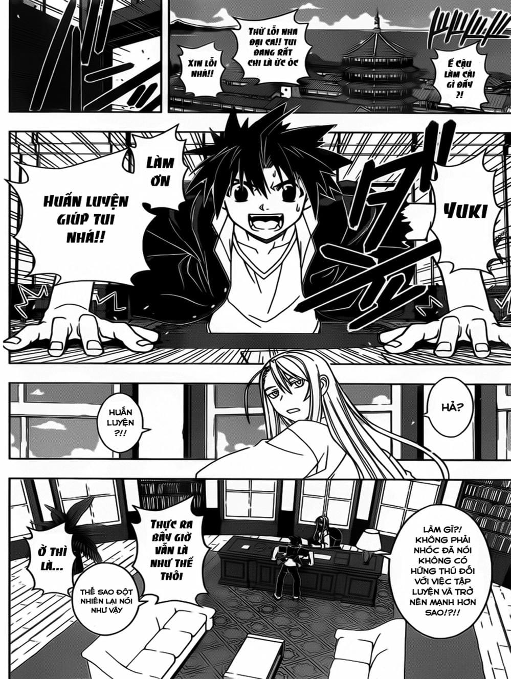 Truyện Tranh Lựa Chọn Phân Kỳ - Uq Holder! trang 9