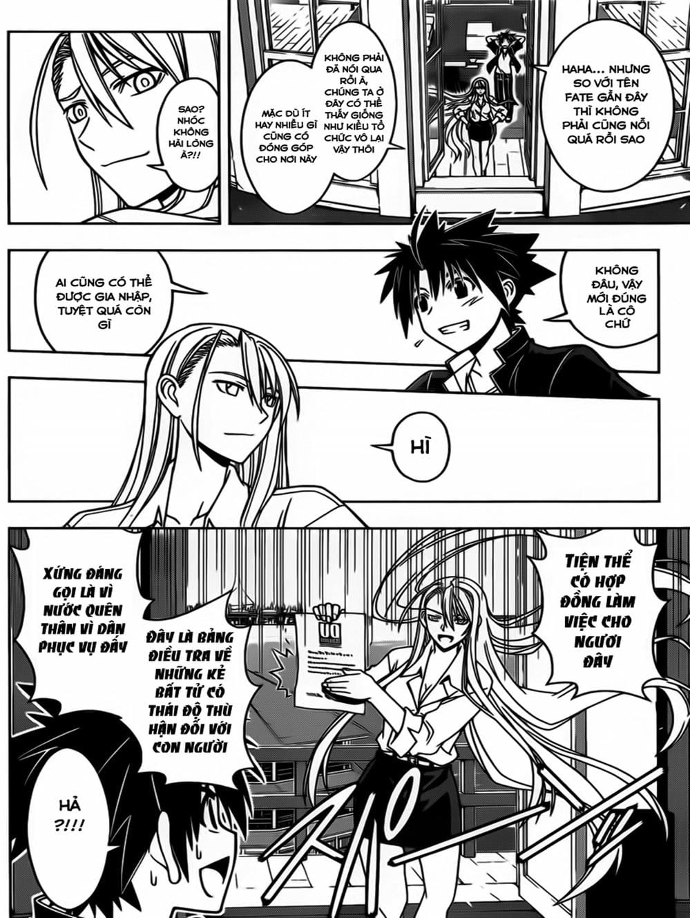Truyện Tranh Lựa Chọn Phân Kỳ - Uq Holder! trang 9