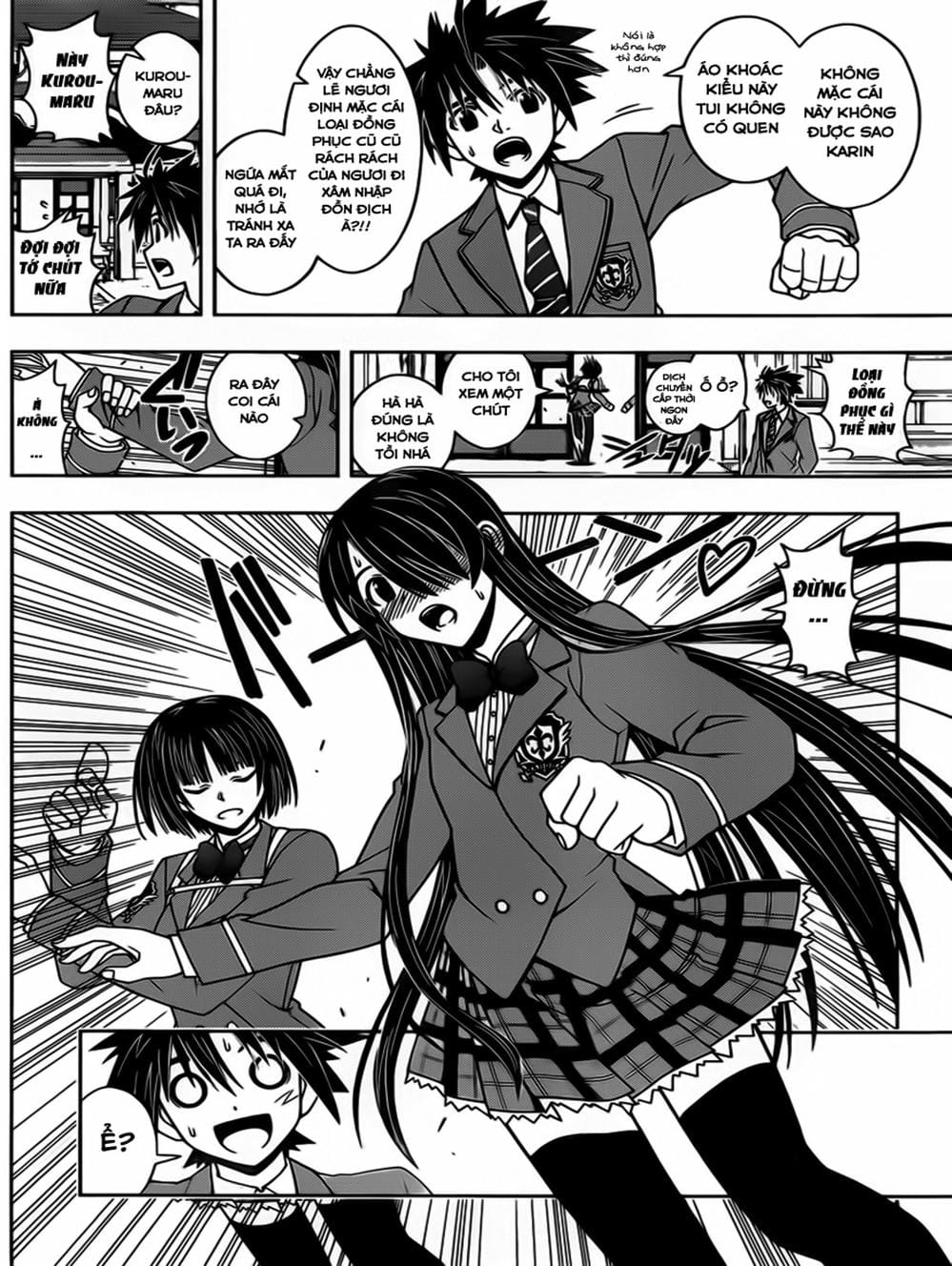 Truyện Tranh Lựa Chọn Phân Kỳ - Uq Holder! trang 9