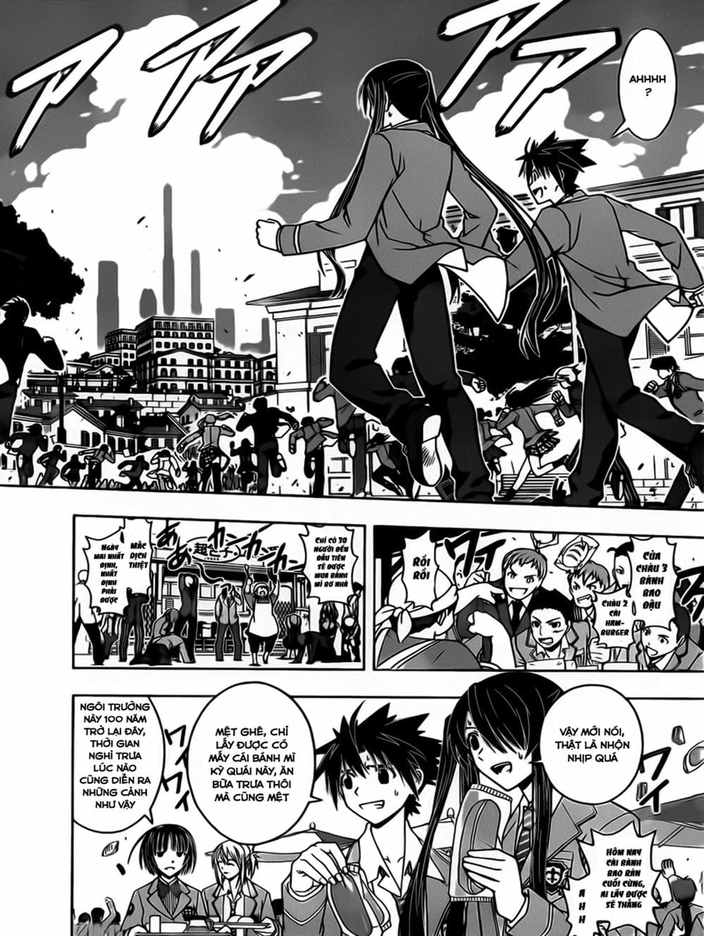Truyện Tranh Lựa Chọn Phân Kỳ - Uq Holder! trang 9