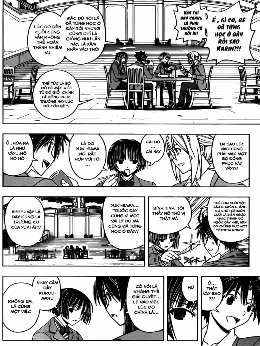 Truyện Tranh Lựa Chọn Phân Kỳ - Uq Holder! trang 9