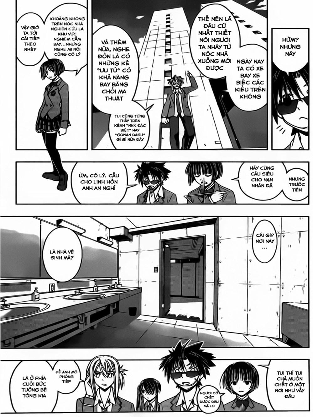 Truyện Tranh Lựa Chọn Phân Kỳ - Uq Holder! trang 9