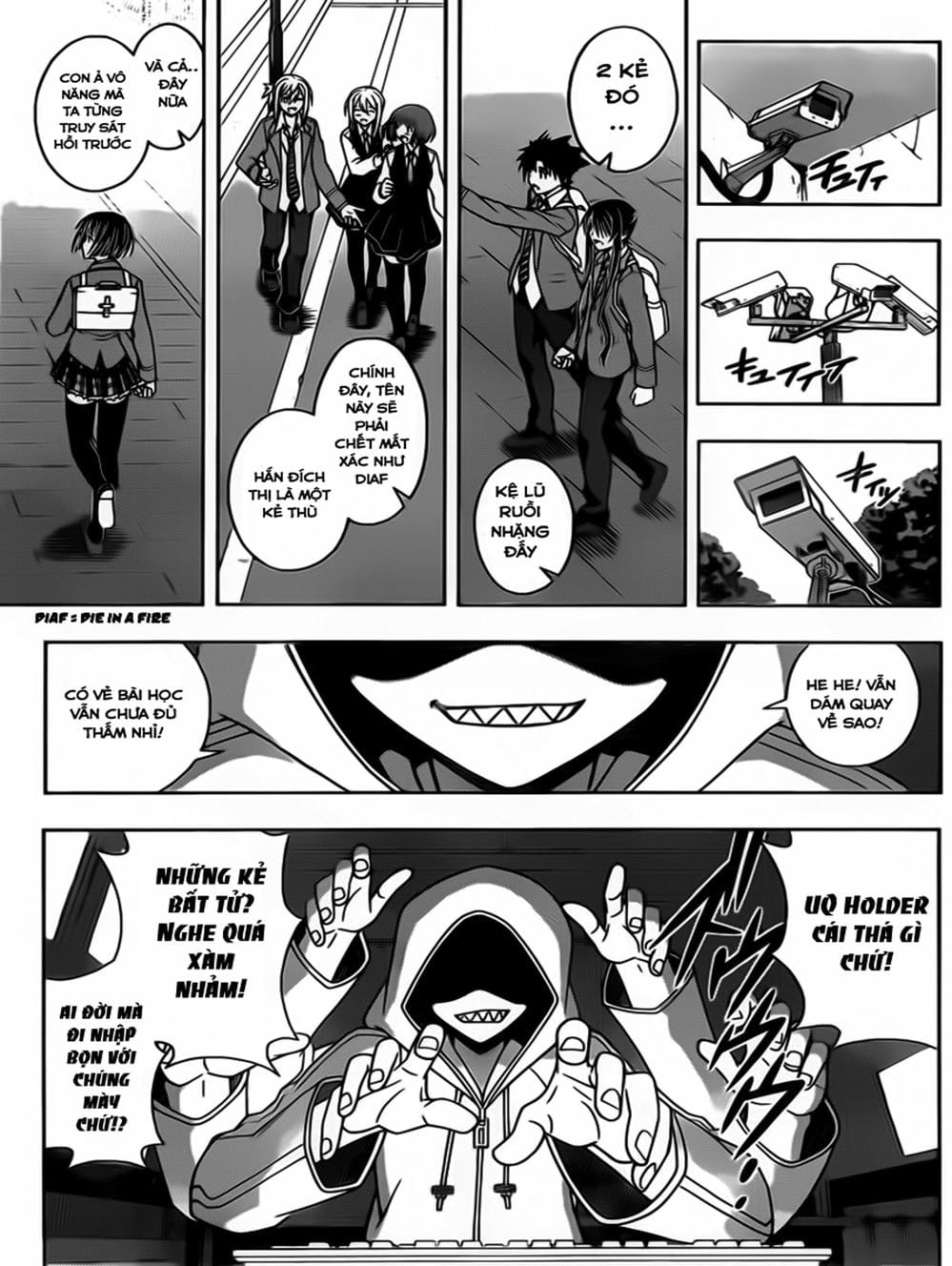 Truyện Tranh Lựa Chọn Phân Kỳ - Uq Holder! trang 9