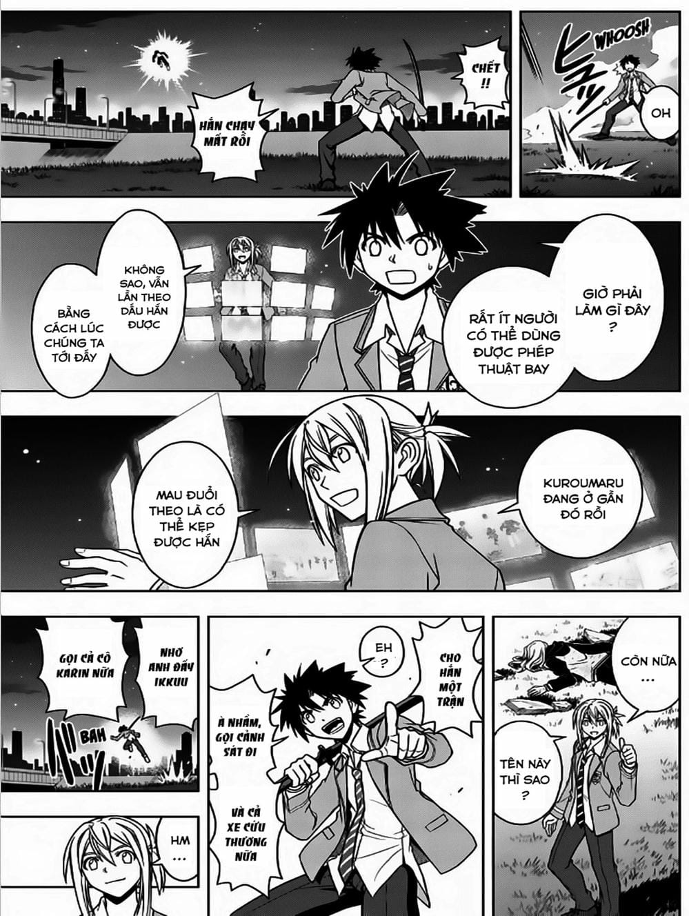 Truyện Tranh Lựa Chọn Phân Kỳ - Uq Holder! trang 9