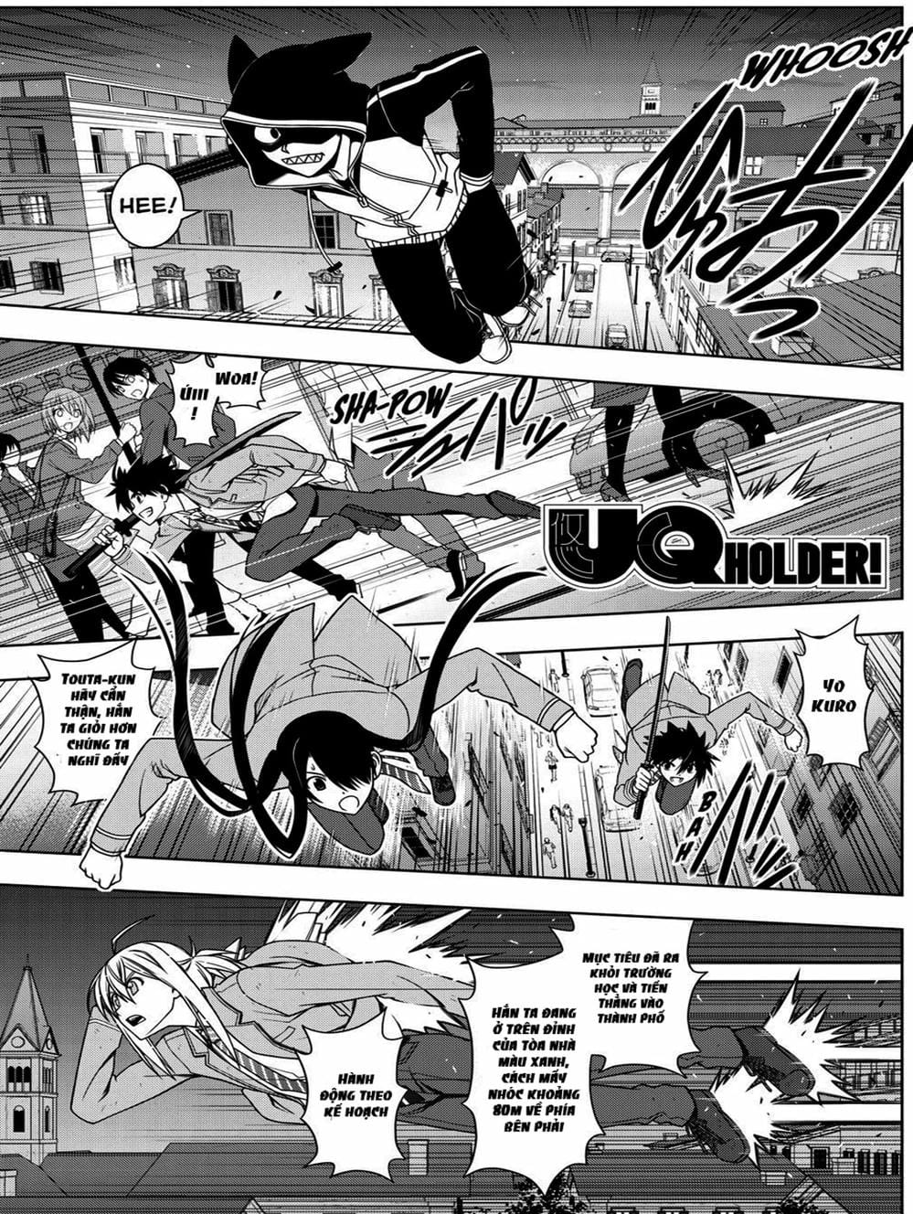Truyện Tranh Lựa Chọn Phân Kỳ - Uq Holder! trang 9