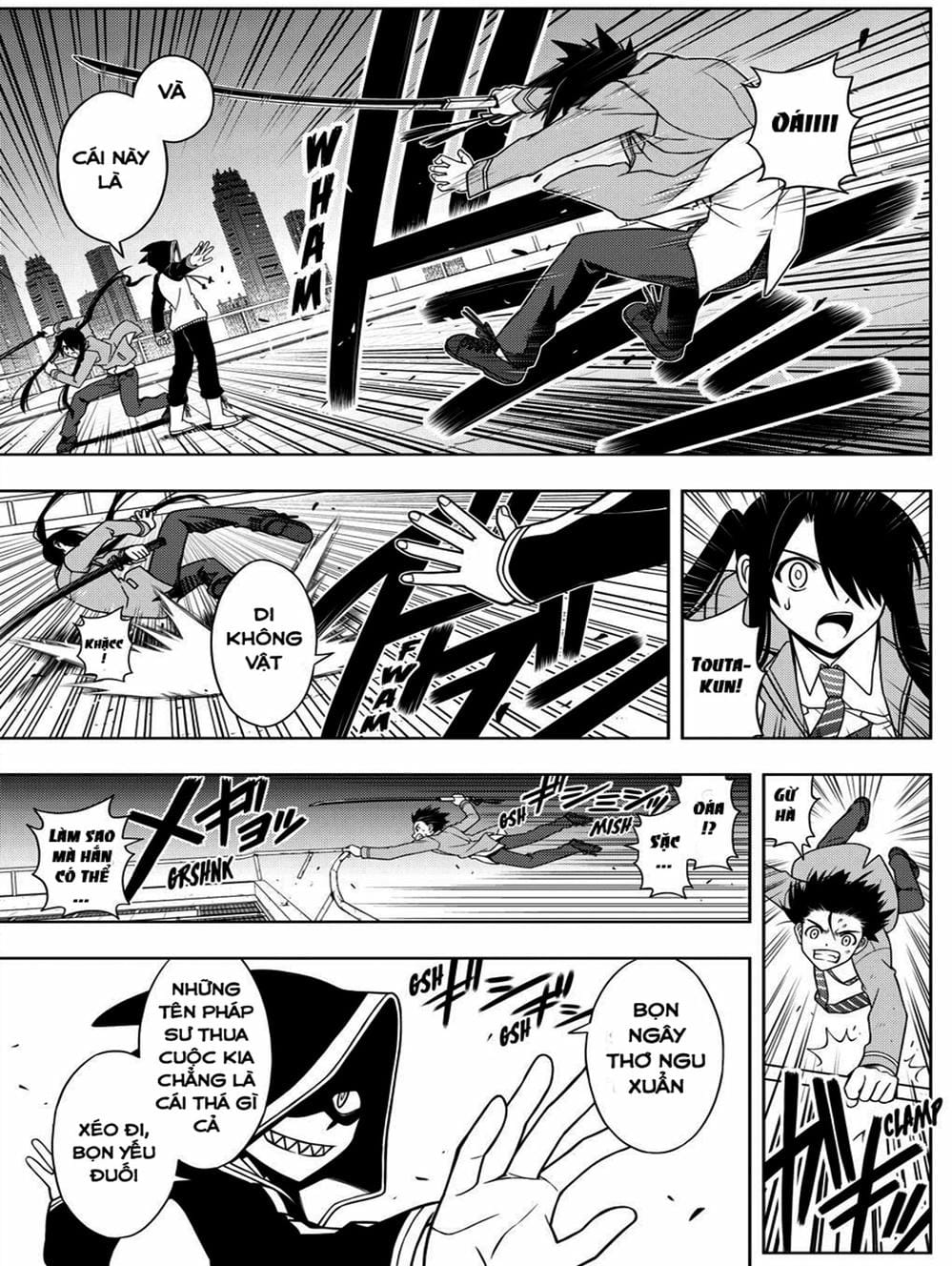 Truyện Tranh Lựa Chọn Phân Kỳ - Uq Holder! trang 9
