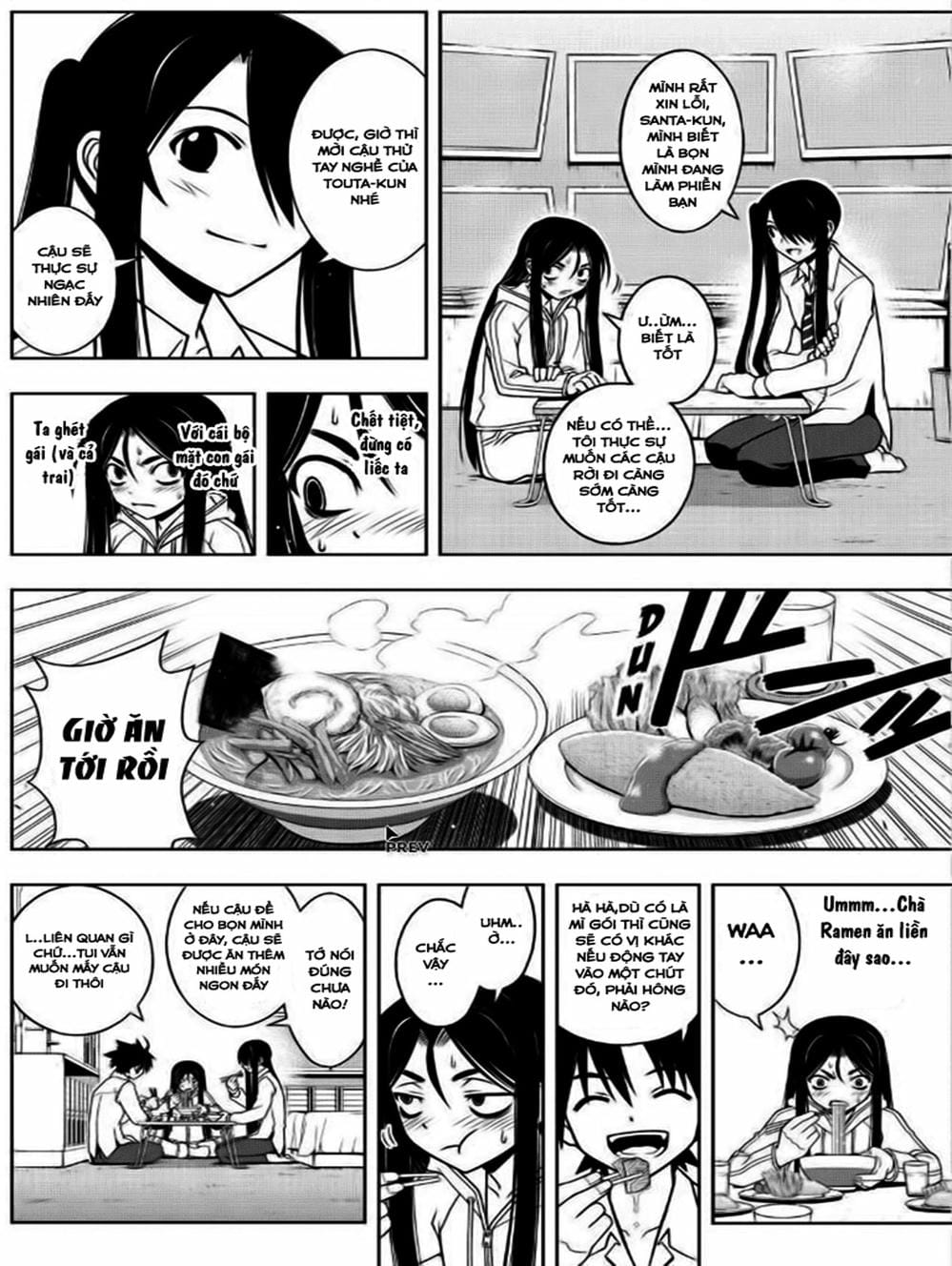 Truyện Tranh Lựa Chọn Phân Kỳ - Uq Holder! trang 9