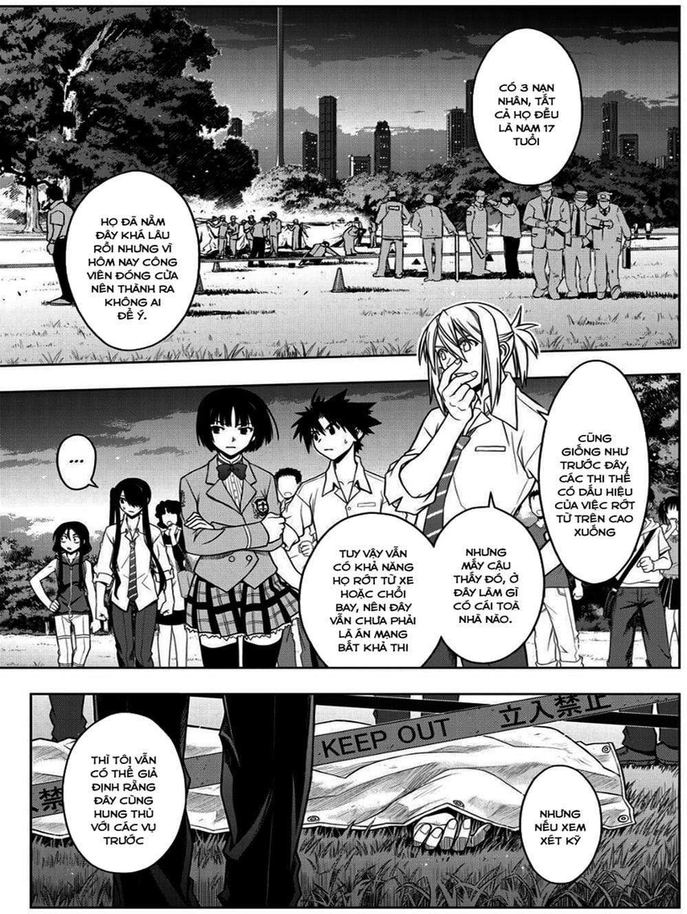 Truyện Tranh Lựa Chọn Phân Kỳ - Uq Holder! trang 9