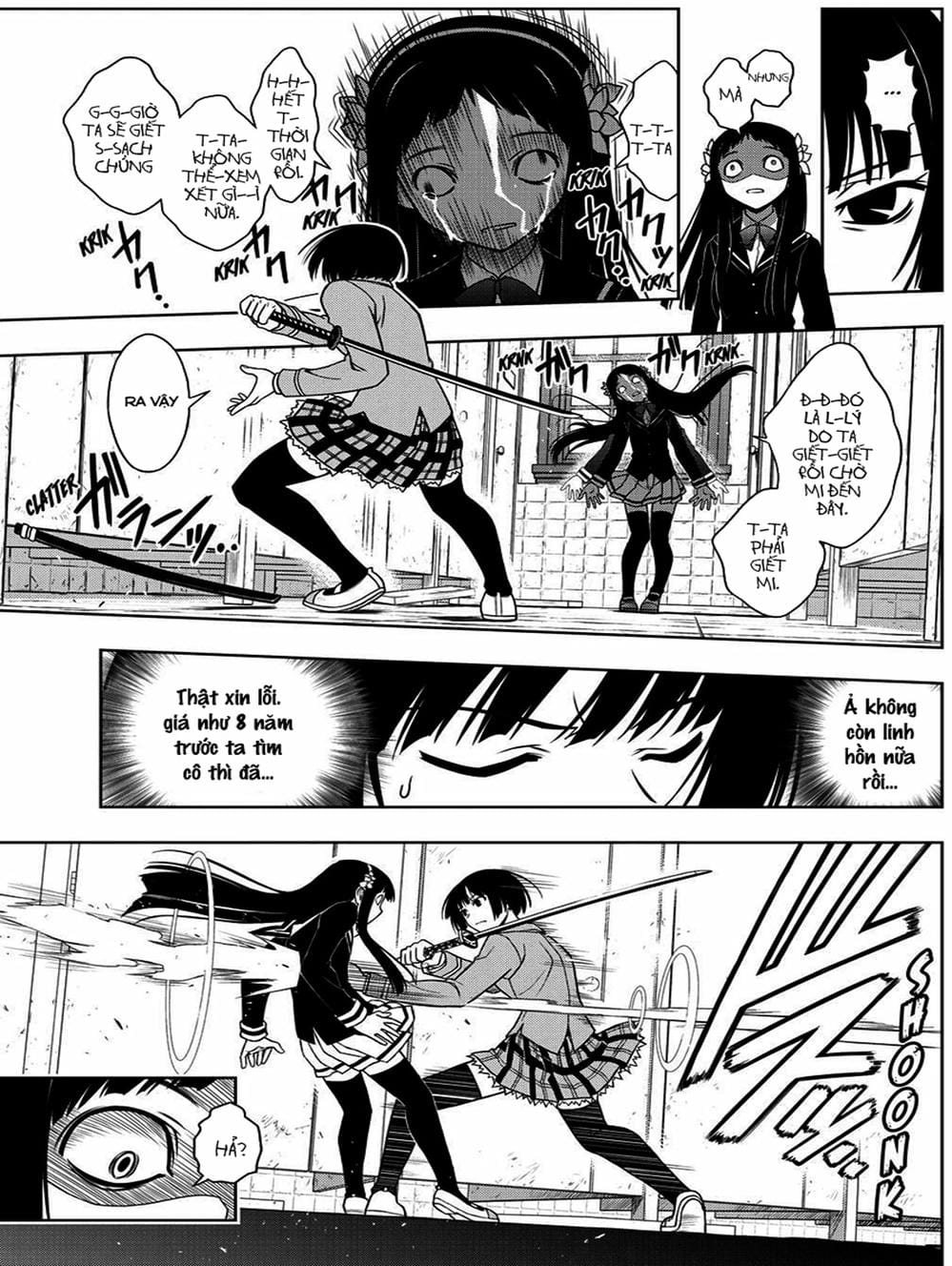 Truyện Tranh Lựa Chọn Phân Kỳ - Uq Holder! trang 9