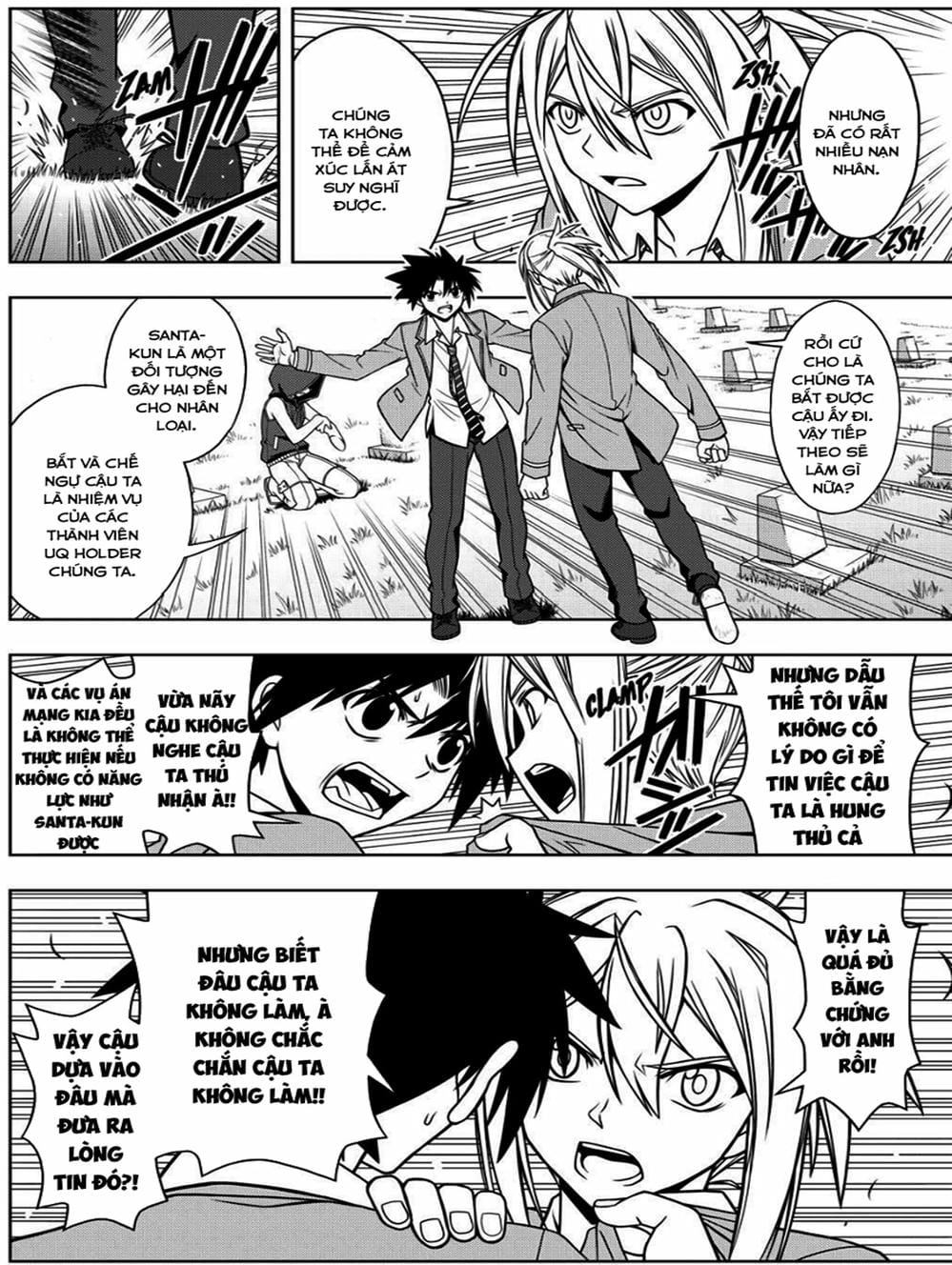 Truyện Tranh Lựa Chọn Phân Kỳ - Uq Holder! trang 9