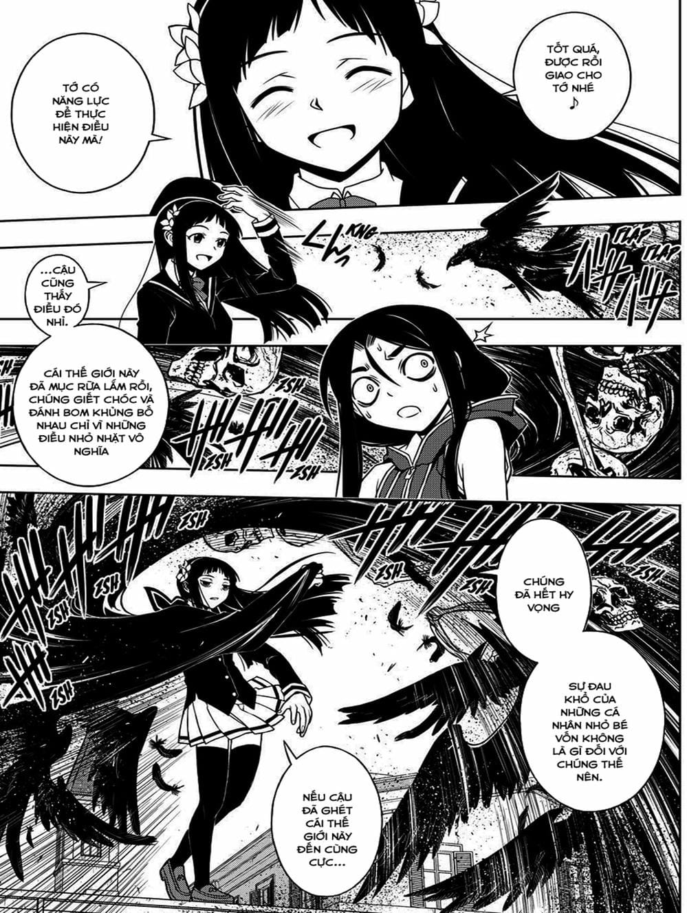 Truyện Tranh Lựa Chọn Phân Kỳ - Uq Holder! trang 9