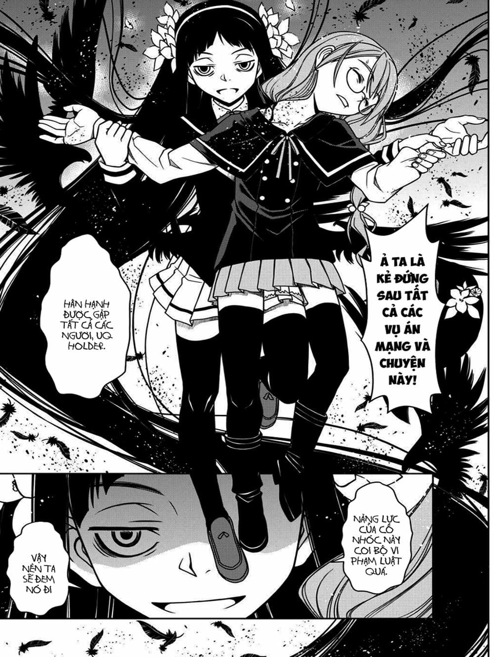 Truyện Tranh Lựa Chọn Phân Kỳ - Uq Holder! trang 9