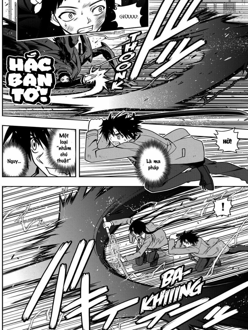 Truyện Tranh Lựa Chọn Phân Kỳ - Uq Holder! trang 9