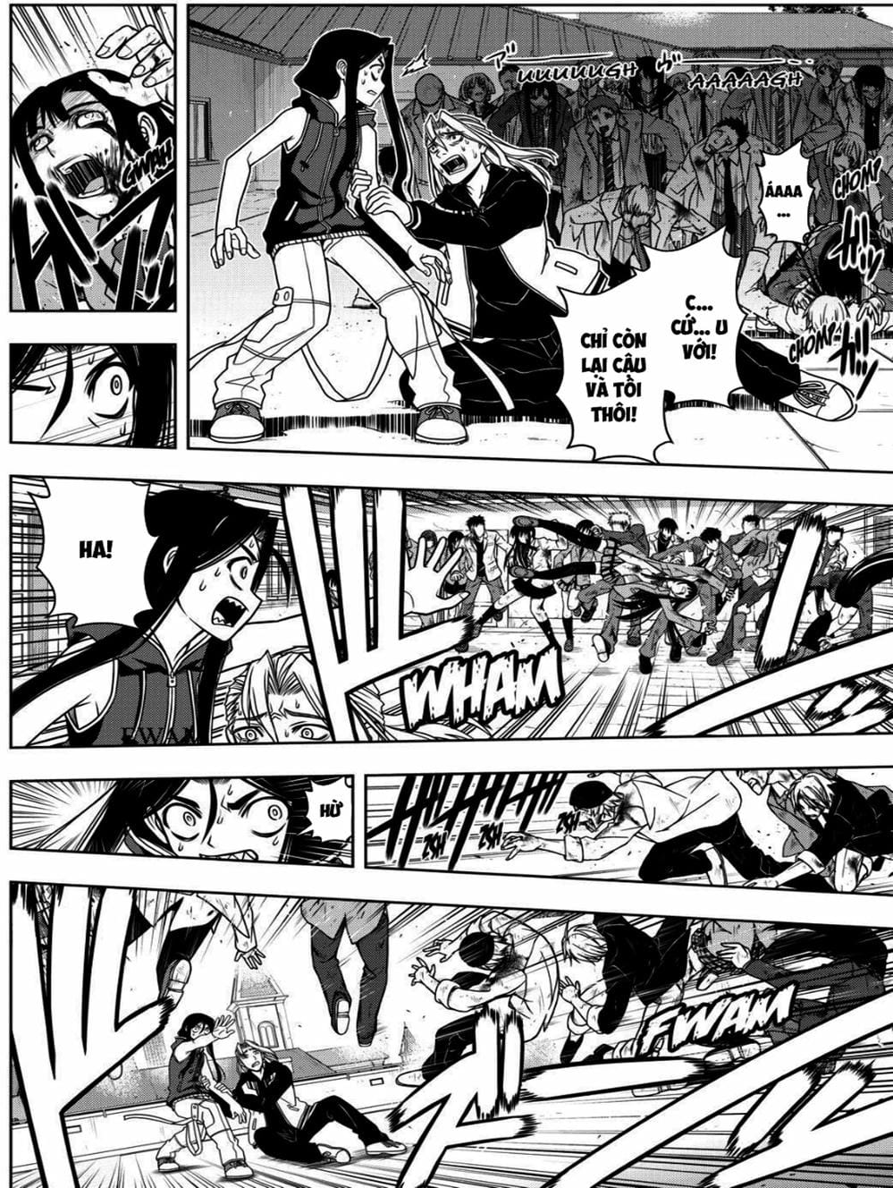 Truyện Tranh Lựa Chọn Phân Kỳ - Uq Holder! trang 9