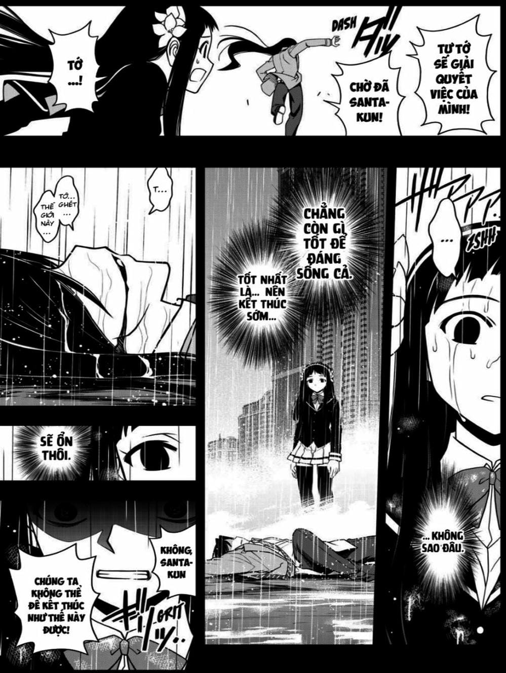 Truyện Tranh Lựa Chọn Phân Kỳ - Uq Holder! trang 9