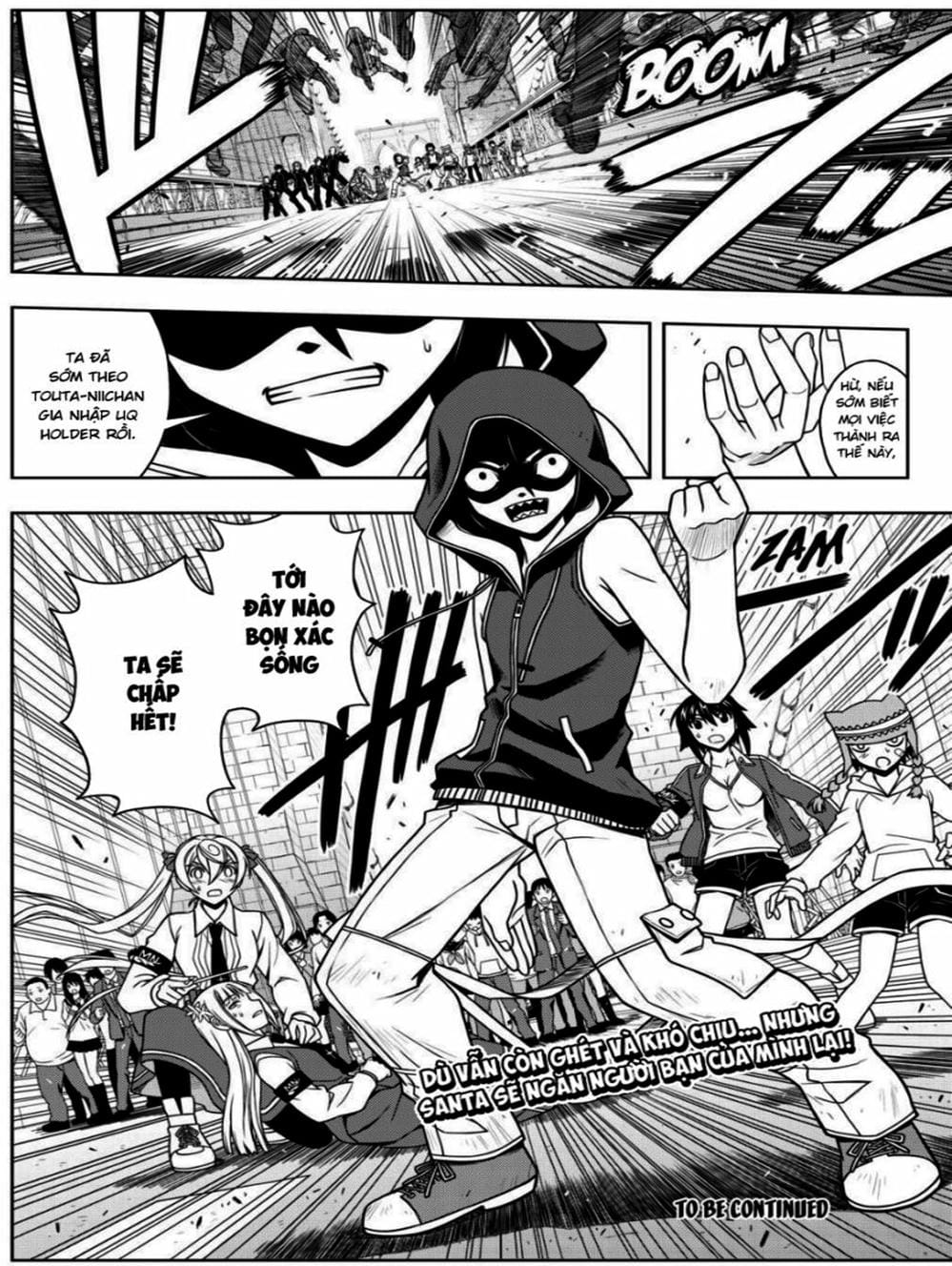 Truyện Tranh Lựa Chọn Phân Kỳ - Uq Holder! trang 9