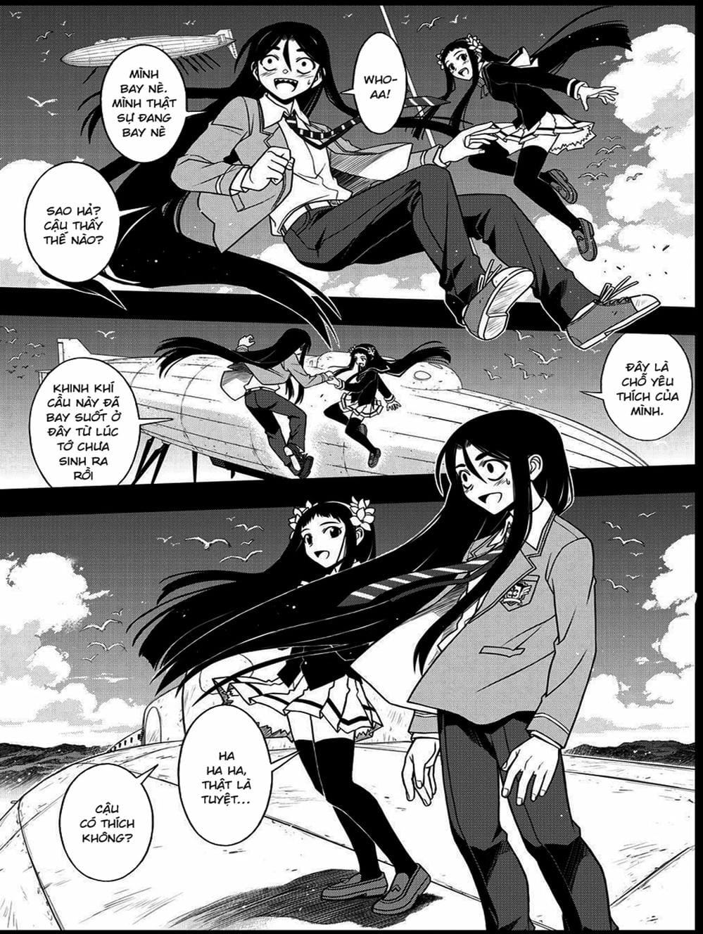 Truyện Tranh Lựa Chọn Phân Kỳ - Uq Holder! trang 9