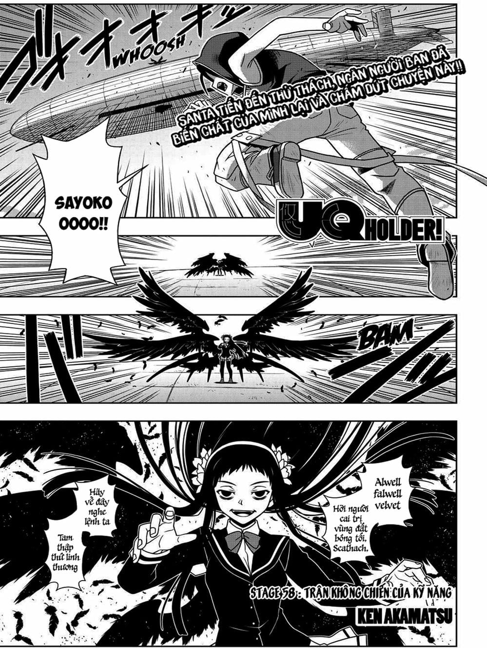 Truyện Tranh Lựa Chọn Phân Kỳ - Uq Holder! trang 9