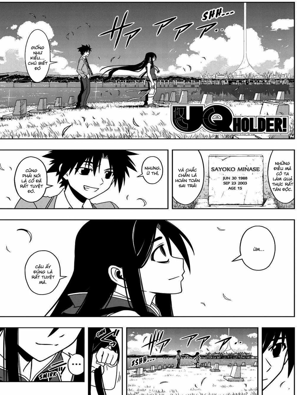 Truyện Tranh Lựa Chọn Phân Kỳ - Uq Holder! trang 9