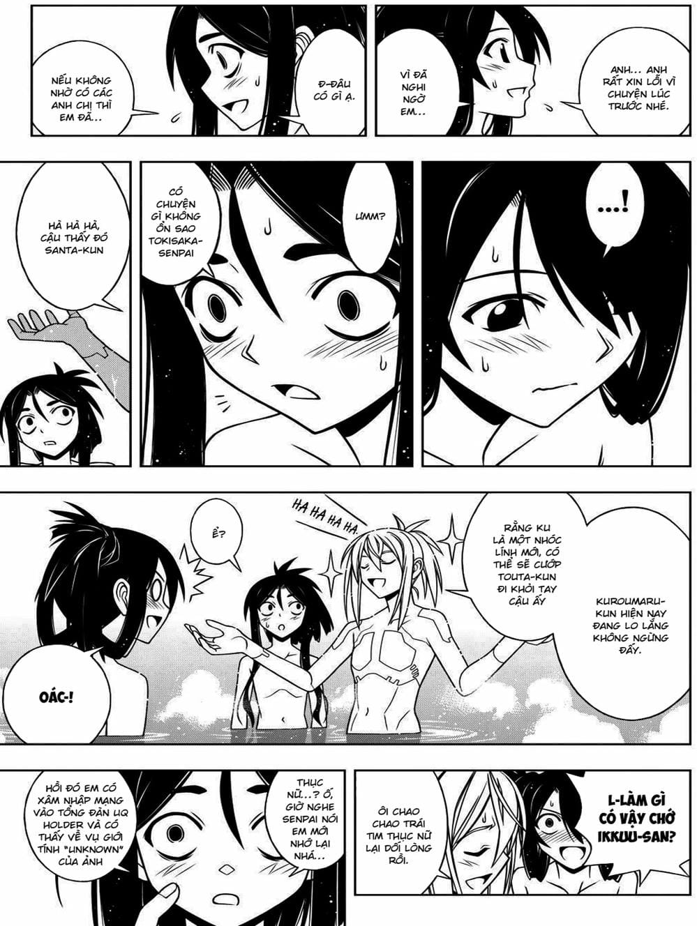 Truyện Tranh Lựa Chọn Phân Kỳ - Uq Holder! trang 9