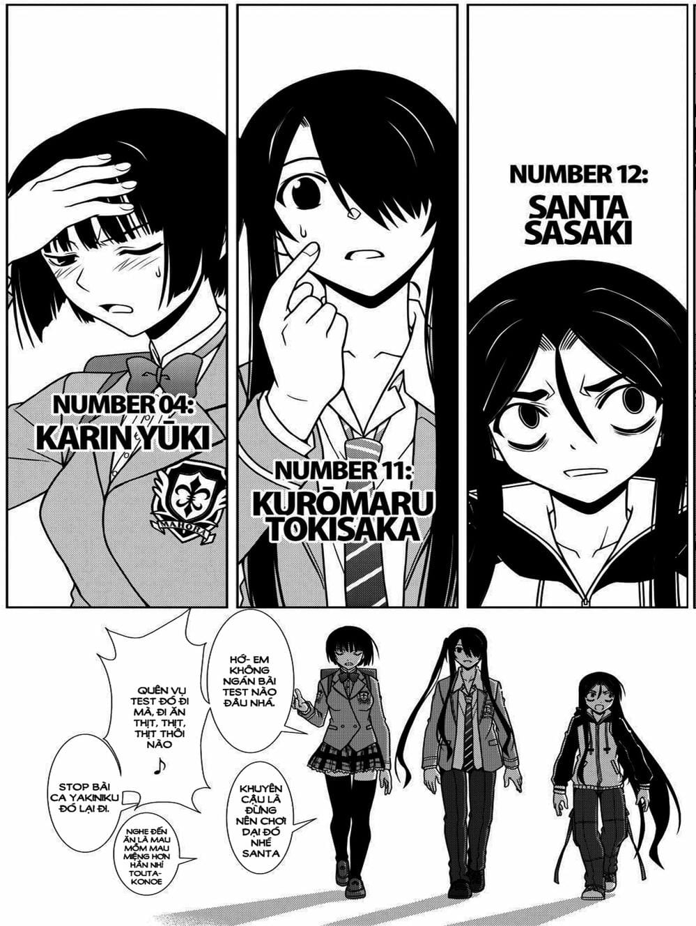 Truyện Tranh Lựa Chọn Phân Kỳ - Uq Holder! trang 9