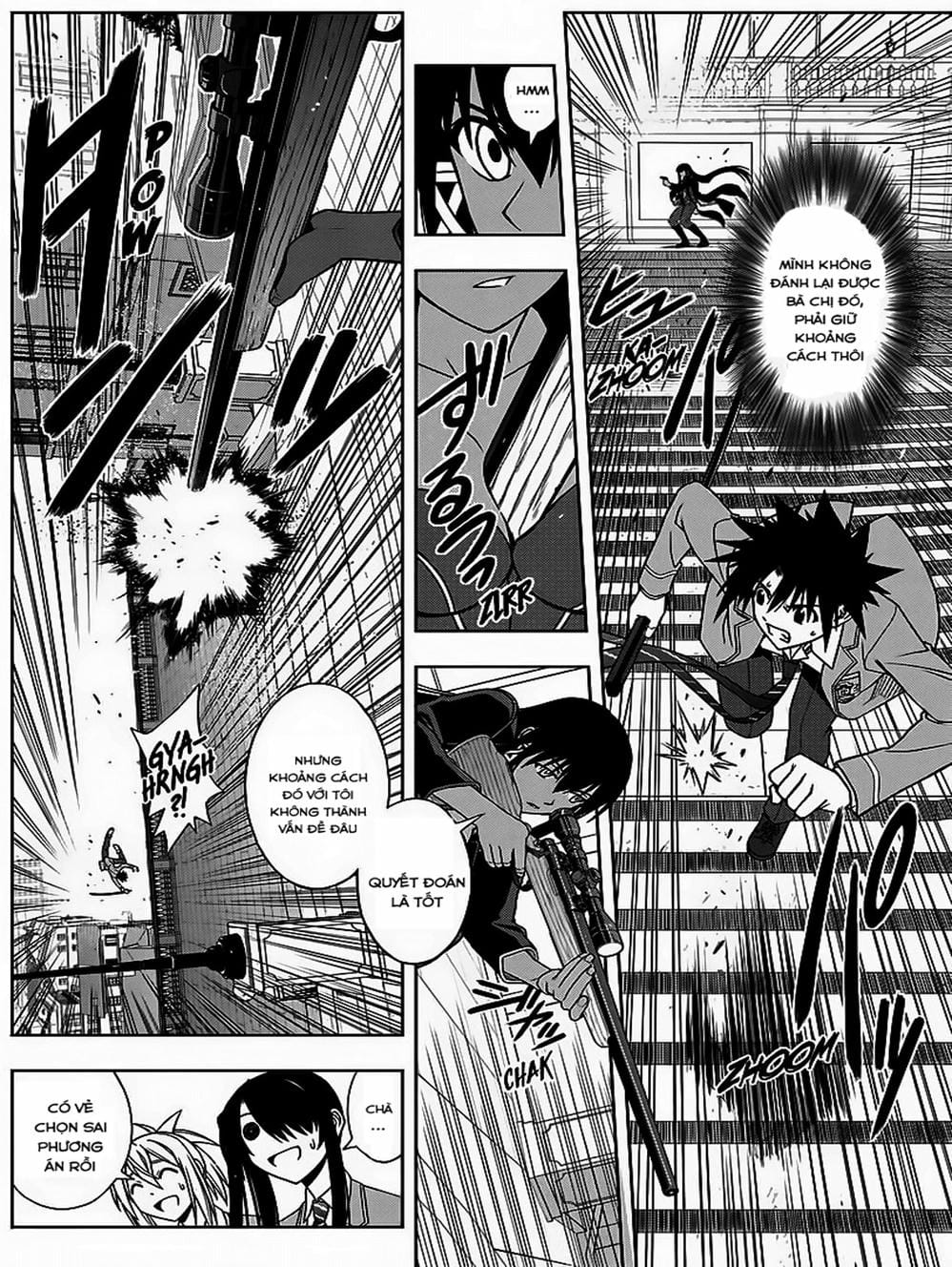 Truyện Tranh Lựa Chọn Phân Kỳ - Uq Holder! trang 9