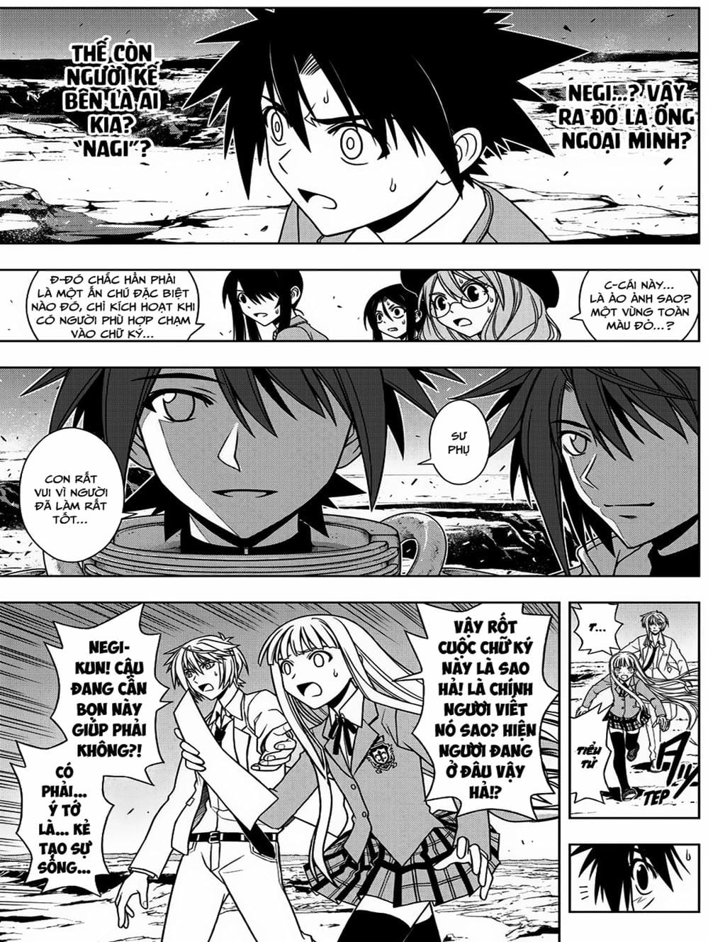 Truyện Tranh Lựa Chọn Phân Kỳ - Uq Holder! trang 9
