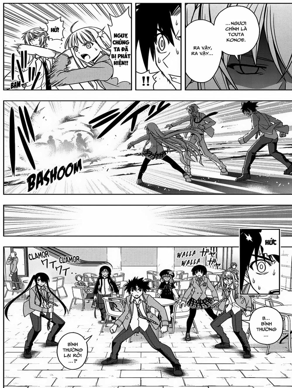 Truyện Tranh Lựa Chọn Phân Kỳ - Uq Holder! trang 9