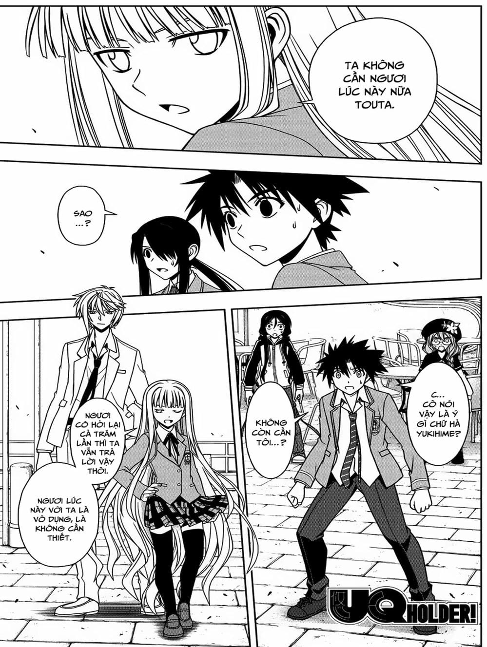 Truyện Tranh Lựa Chọn Phân Kỳ - Uq Holder! trang 9