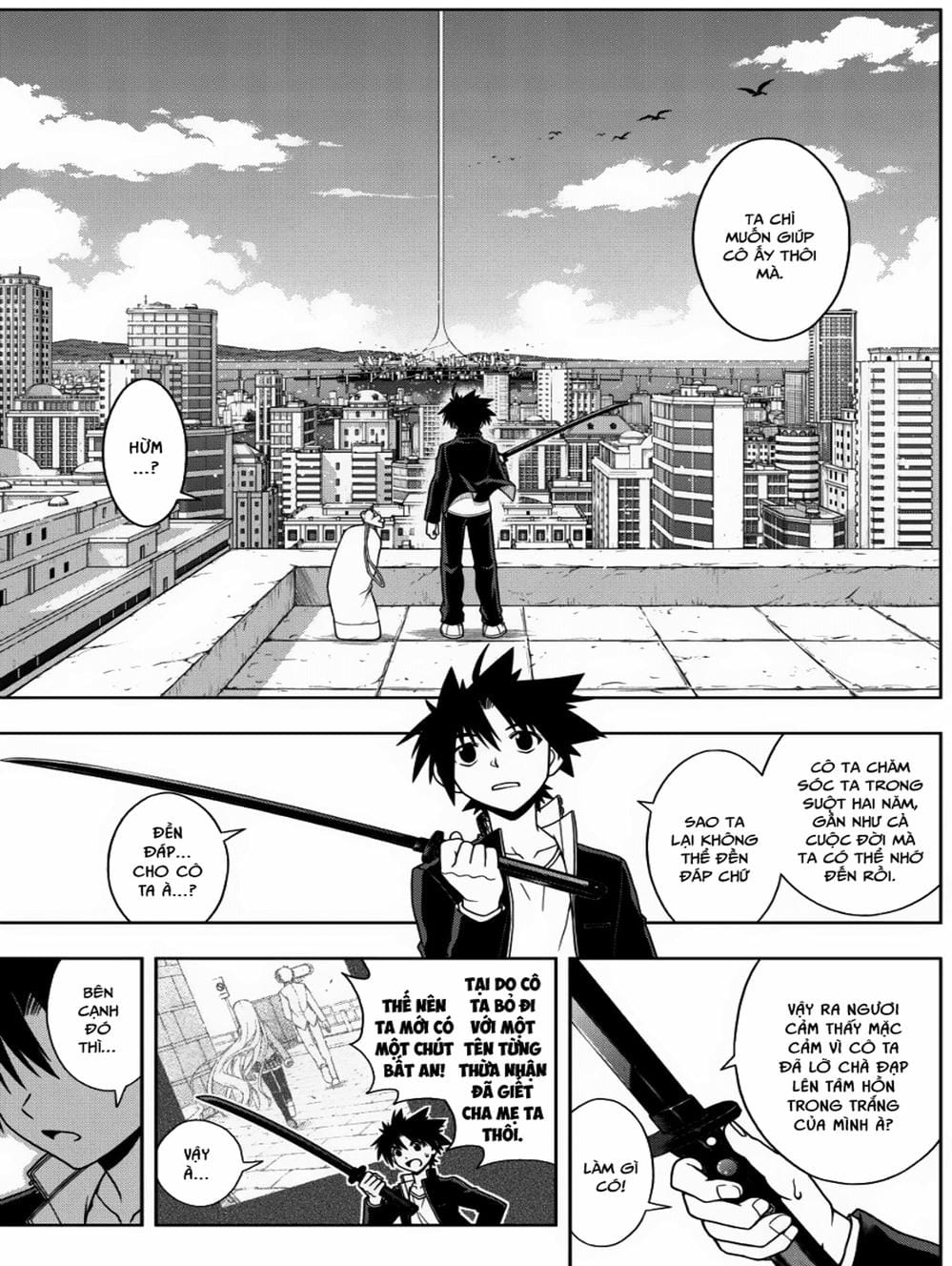 Truyện Tranh Lựa Chọn Phân Kỳ - Uq Holder! trang 9