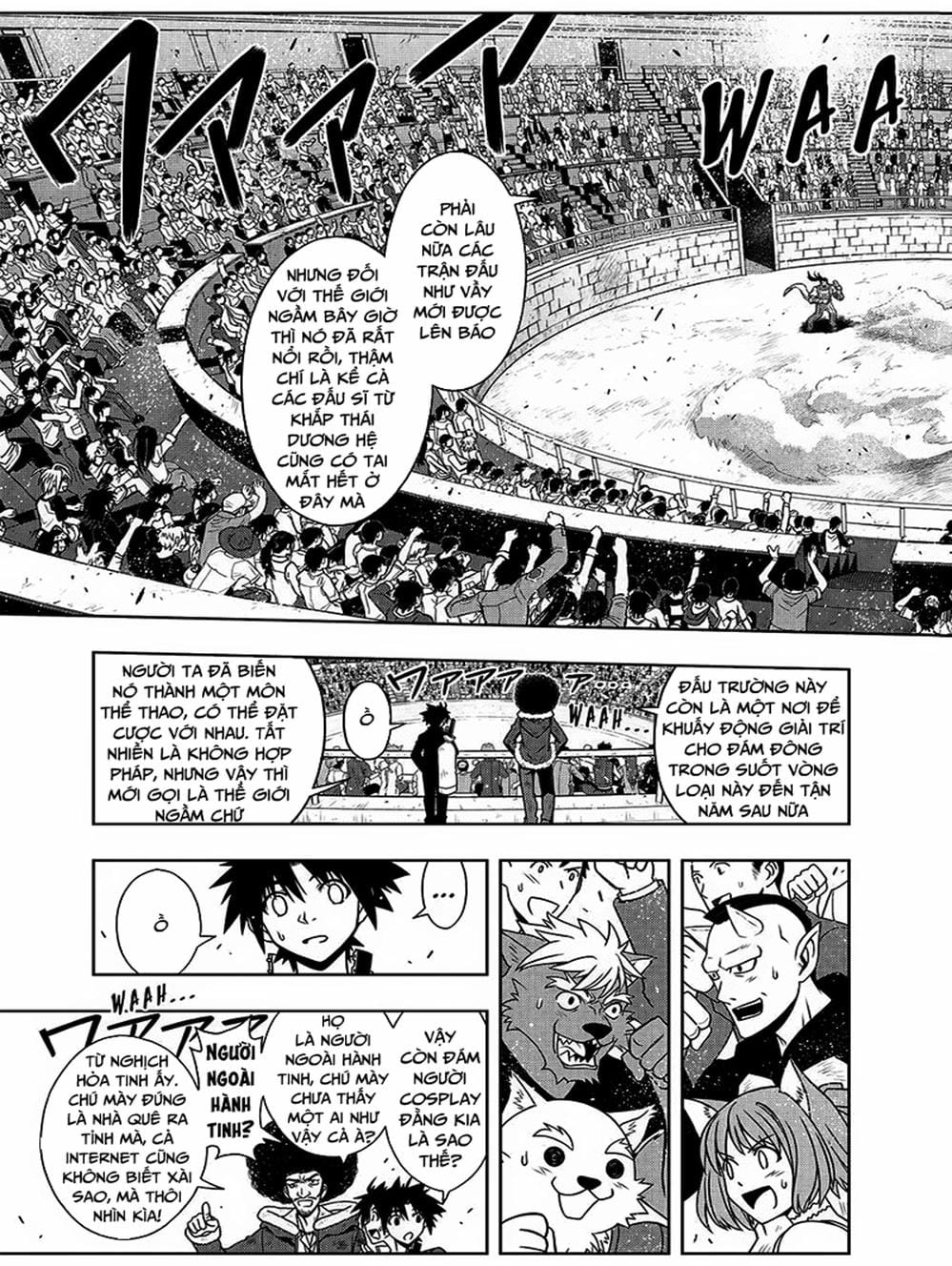 Truyện Tranh Lựa Chọn Phân Kỳ - Uq Holder! trang 9