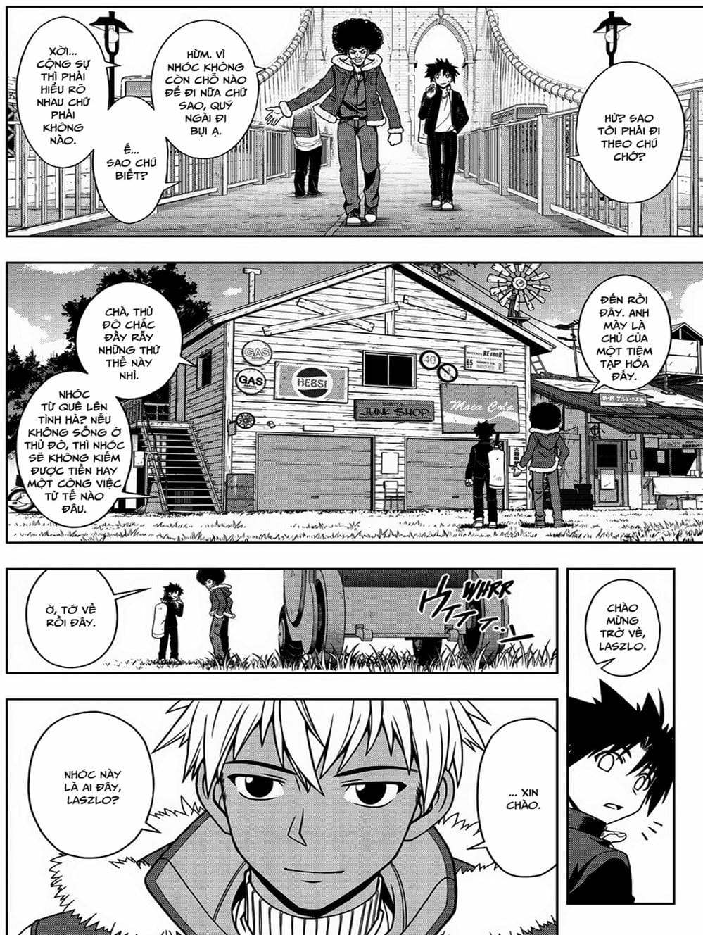 Truyện Tranh Lựa Chọn Phân Kỳ - Uq Holder! trang 9