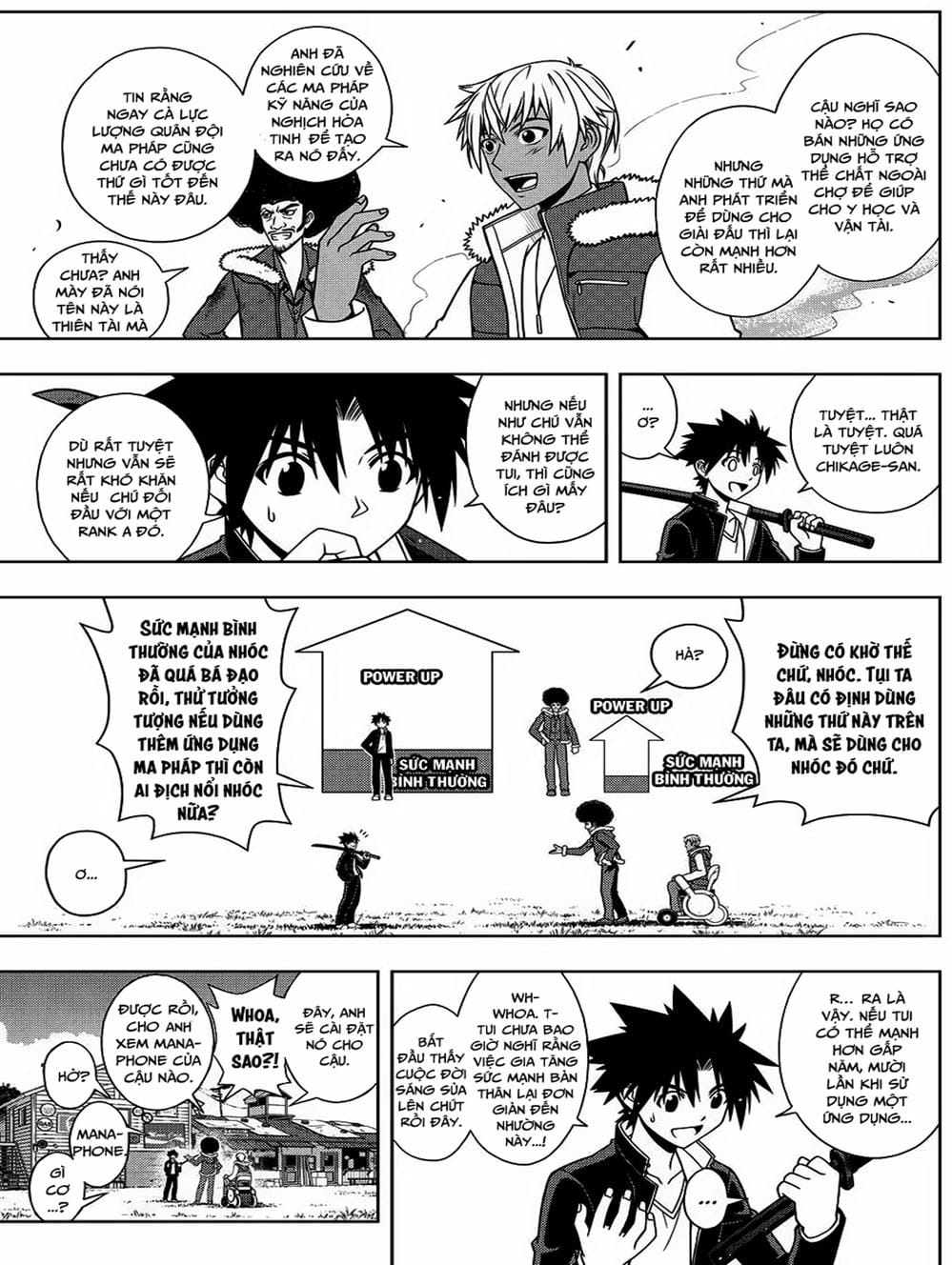 Truyện Tranh Lựa Chọn Phân Kỳ - Uq Holder! trang 9